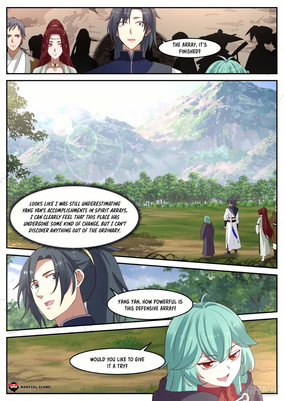 Martial Peak Chapter 1026 page 3 - Chapter 1026: Someone to Test The Spirit Array's Might