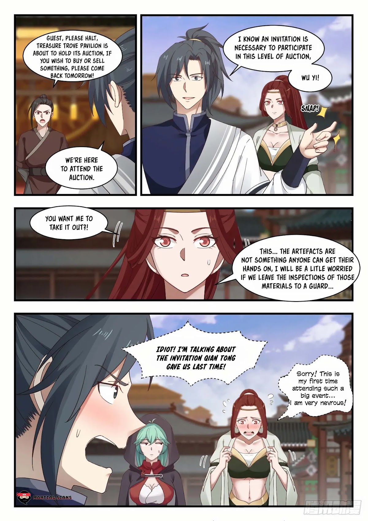 Martial Peak Chapter 1047 page 4 - Chapter 1047: Disturbance in Front of the Building