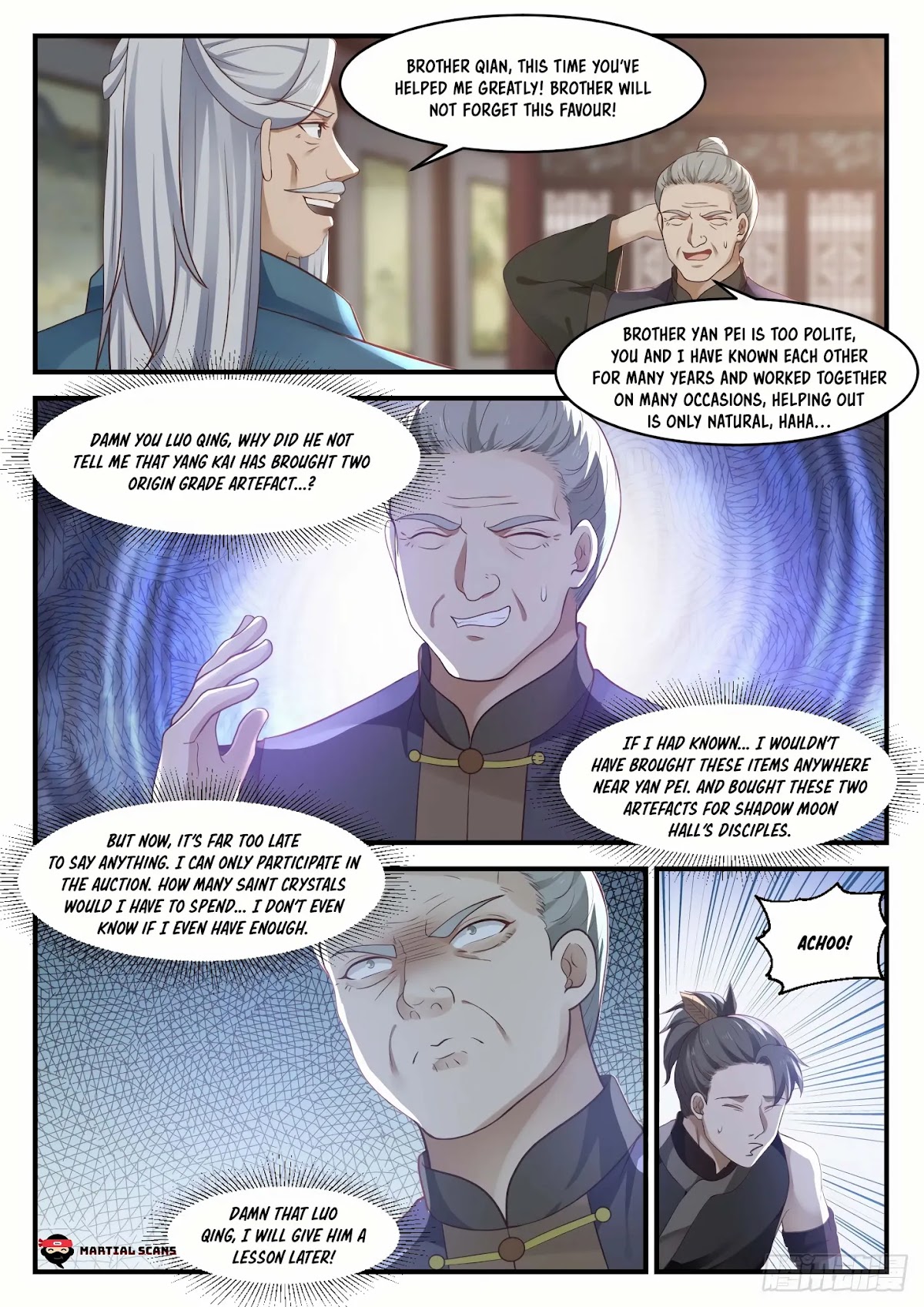 Martial Peak Chapter 1050 page 3 - Chapter 1050: What Mistake Did Disciple Make?