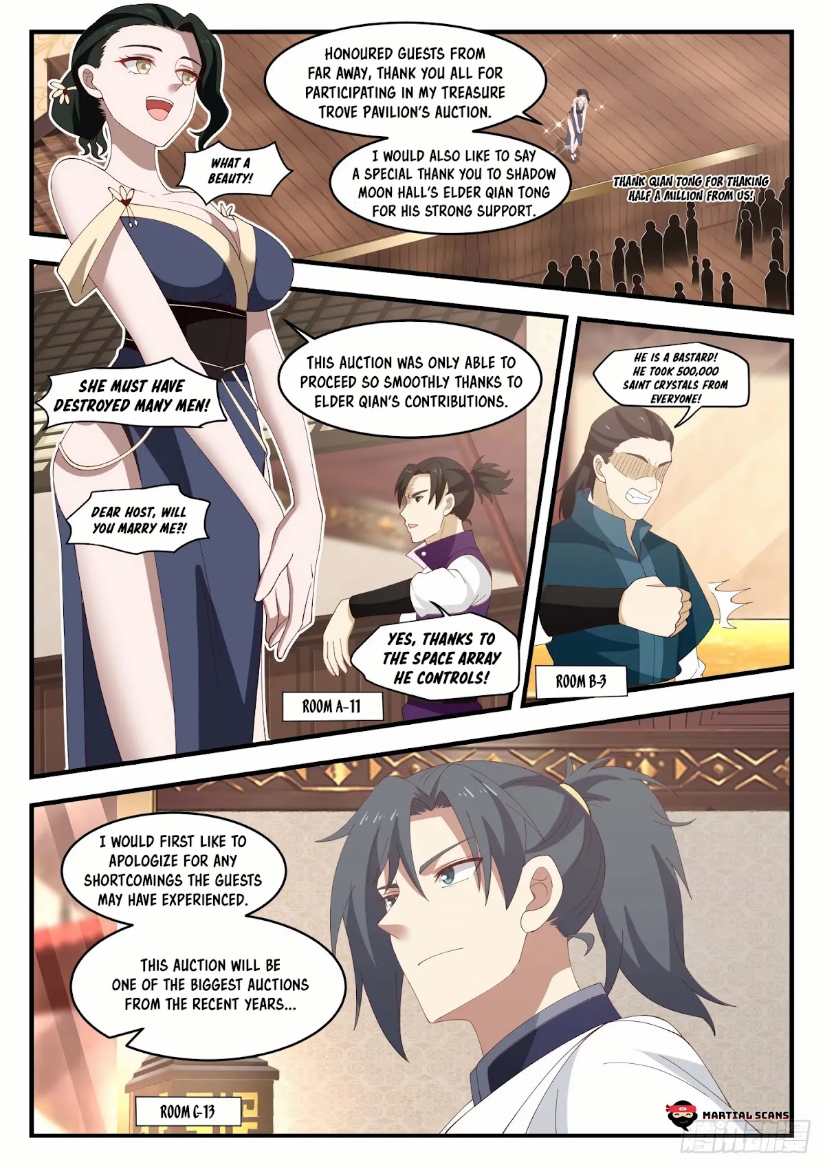 Martial Peak Chapter 1052 page 6 - Chapter 1052: A special thank to Elder Qian Tong