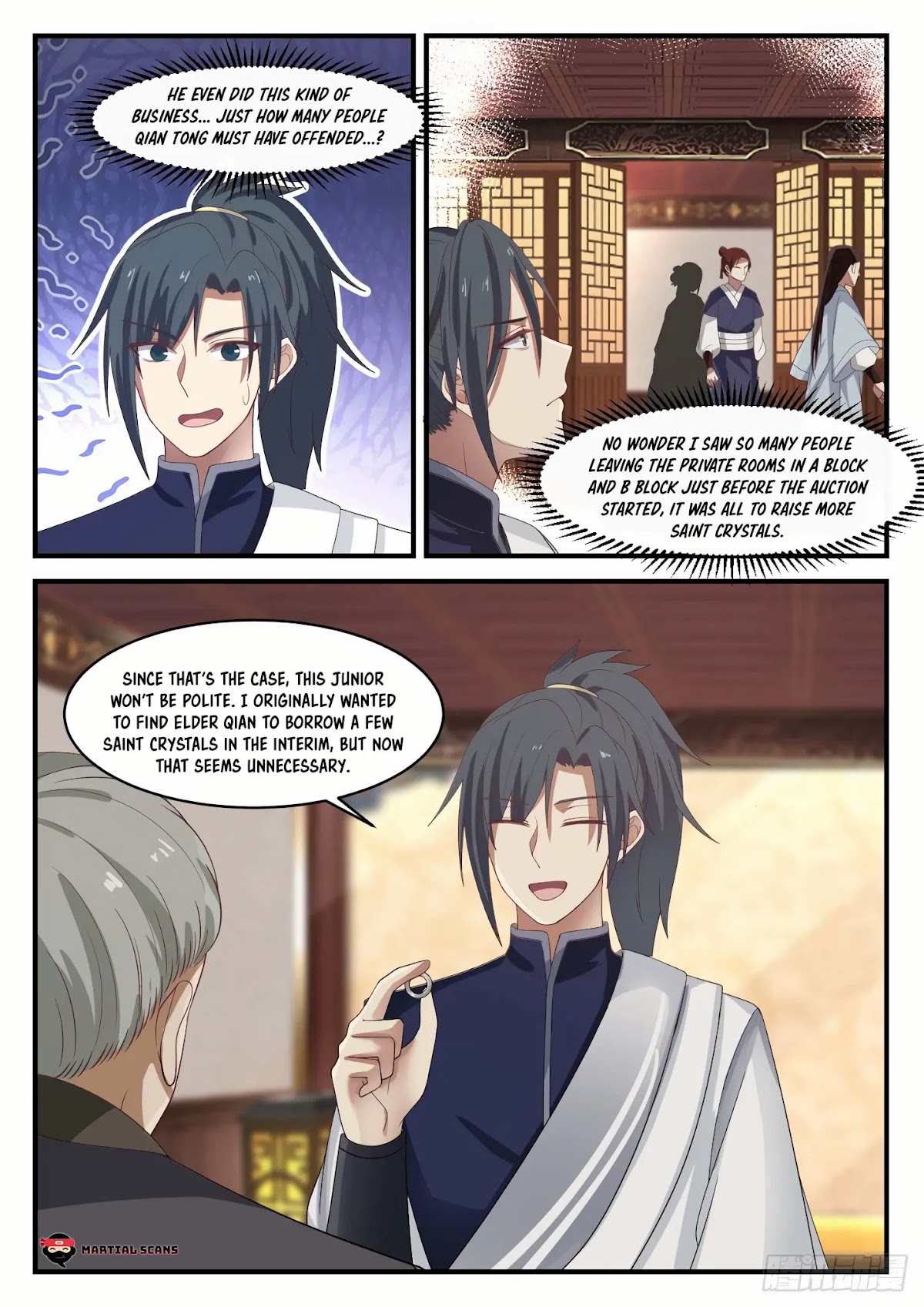 Martial Peak Chapter 1054 page 4 - Chapter 1054: Intense Bidding