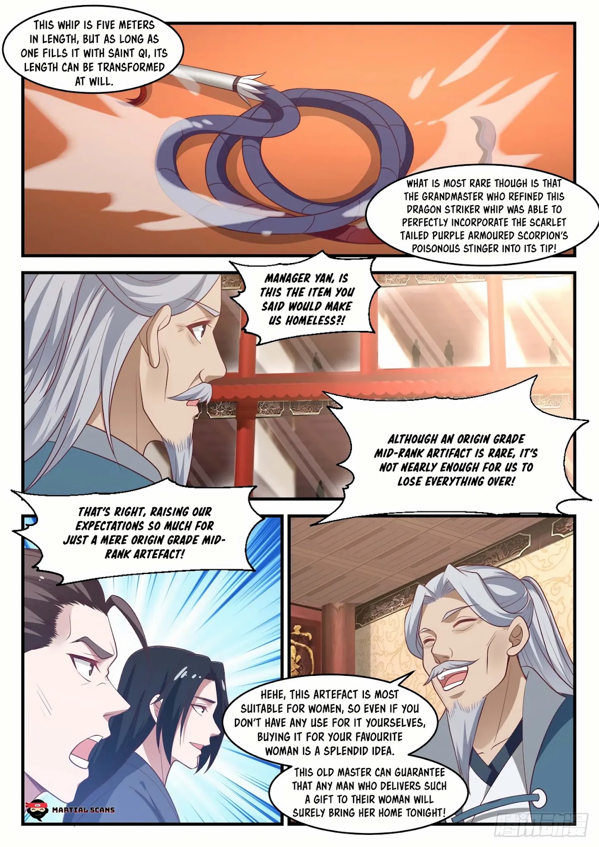 Martial Peak Chapter 1060 page 13 - Chapter 1060: The Dragon Striker Whip