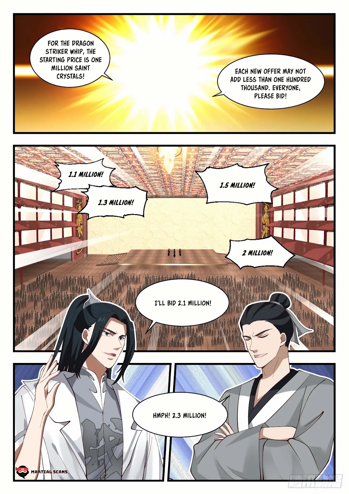 Martial Peak Chapter 1061 page 3 - Chapter 1061: Battle of wealth