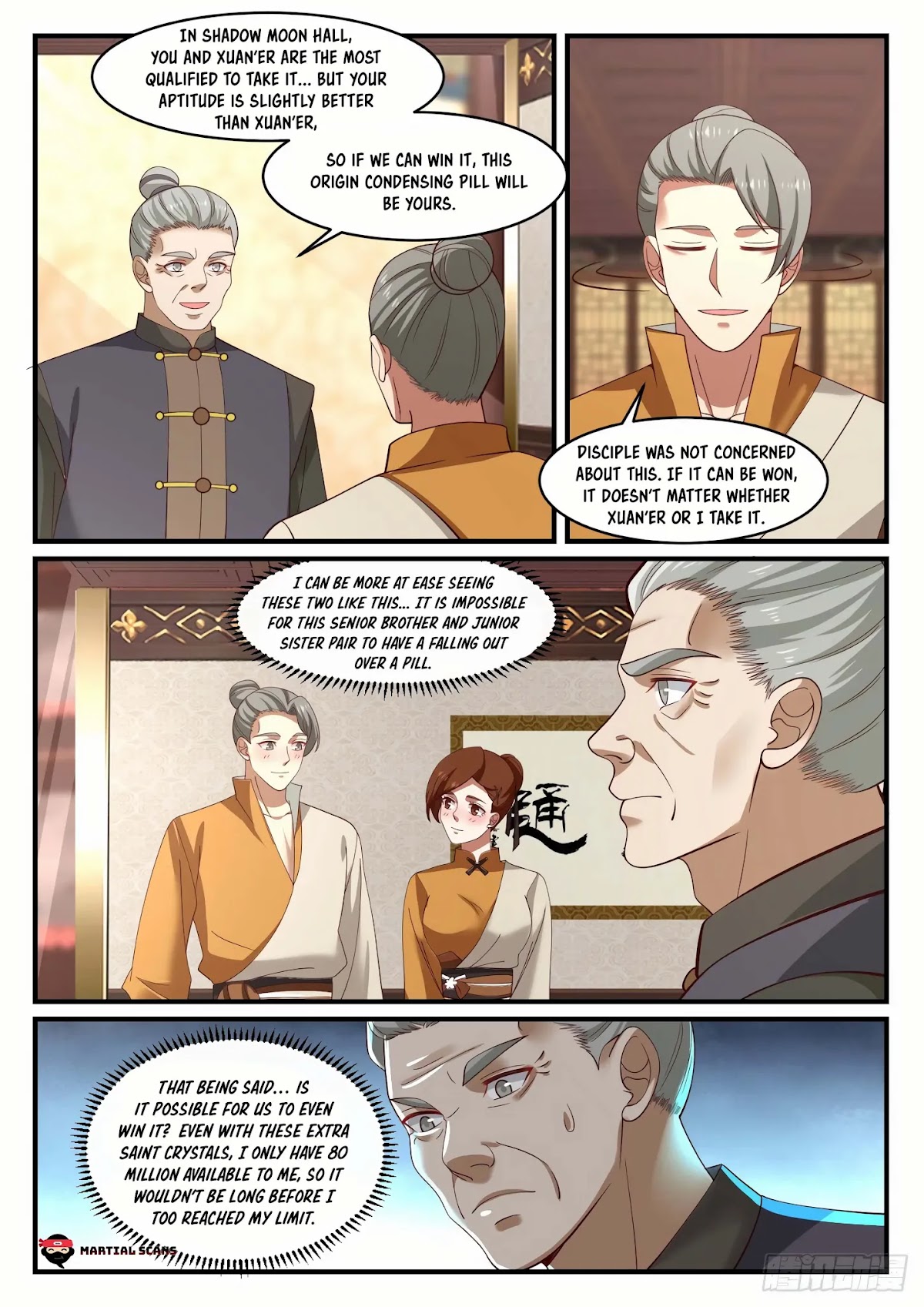 Martial Peak Chapter 1063 page 4 - Chapter 1063: End of Auction!