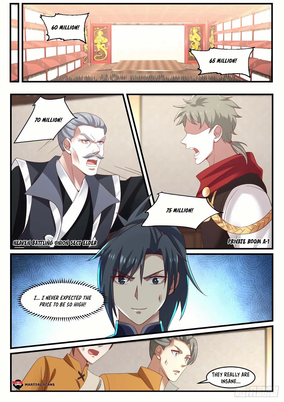 Martial Peak Chapter 1063 page 5 - Chapter 1063: End of Auction!