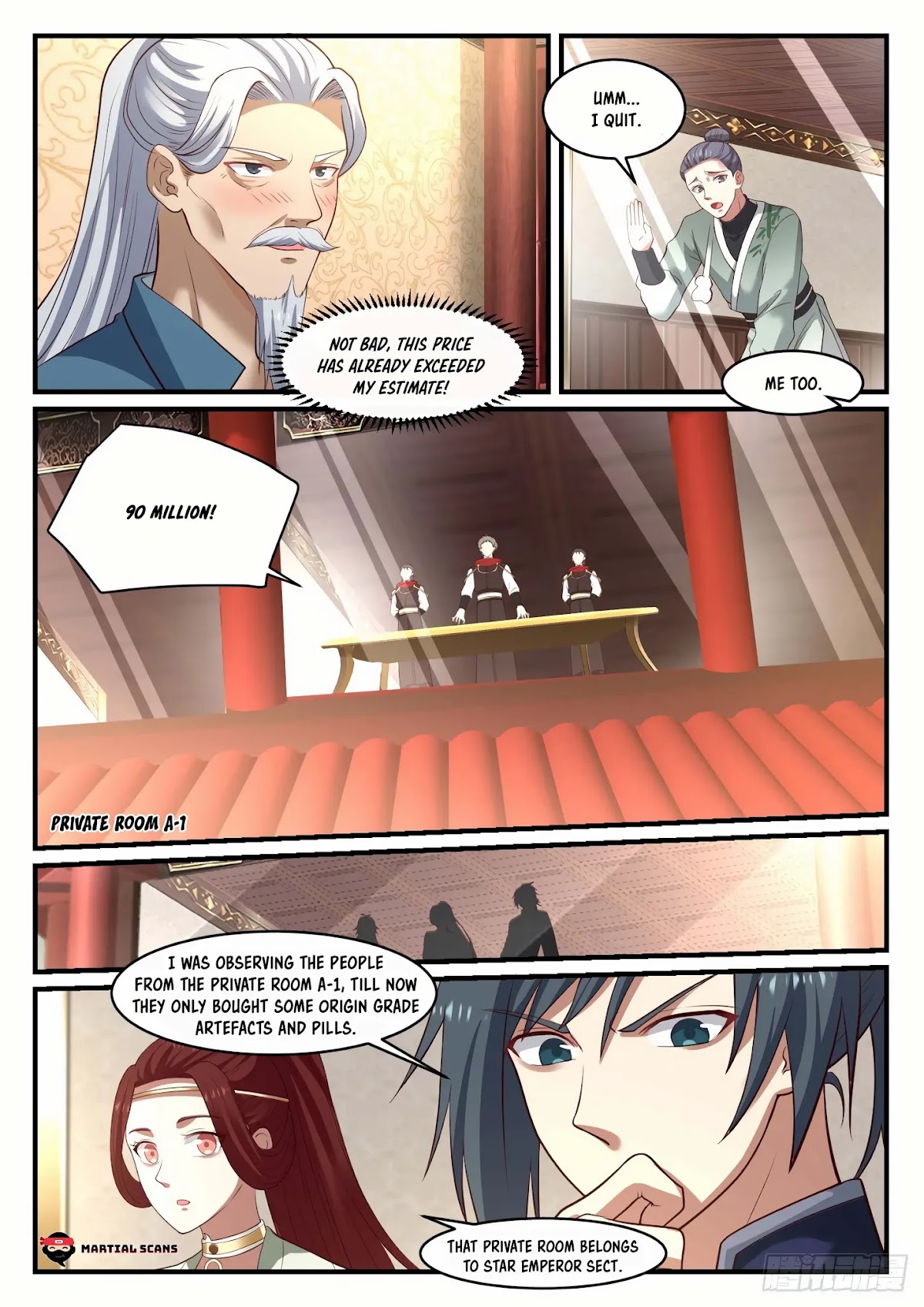 Martial Peak Chapter 1063 page 7 - Chapter 1063: End of Auction!
