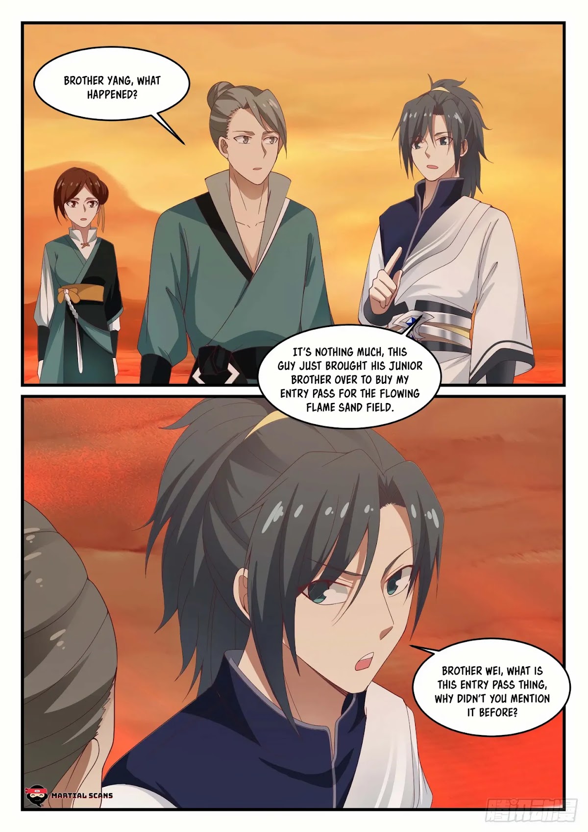 Martial Peak Chapter 1070 page 13 - Chapter 1070: Entry pass