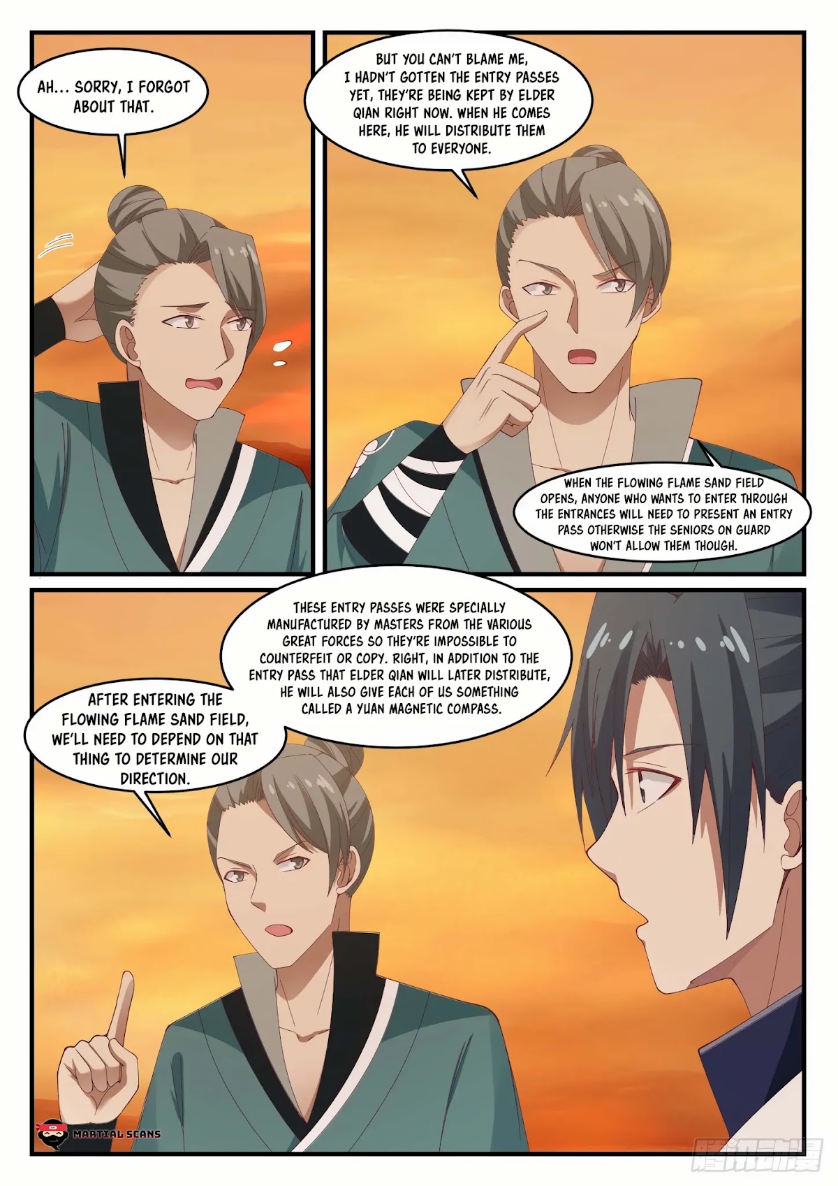 Martial Peak Chapter 1070 page 14 - Chapter 1070: Entry pass
