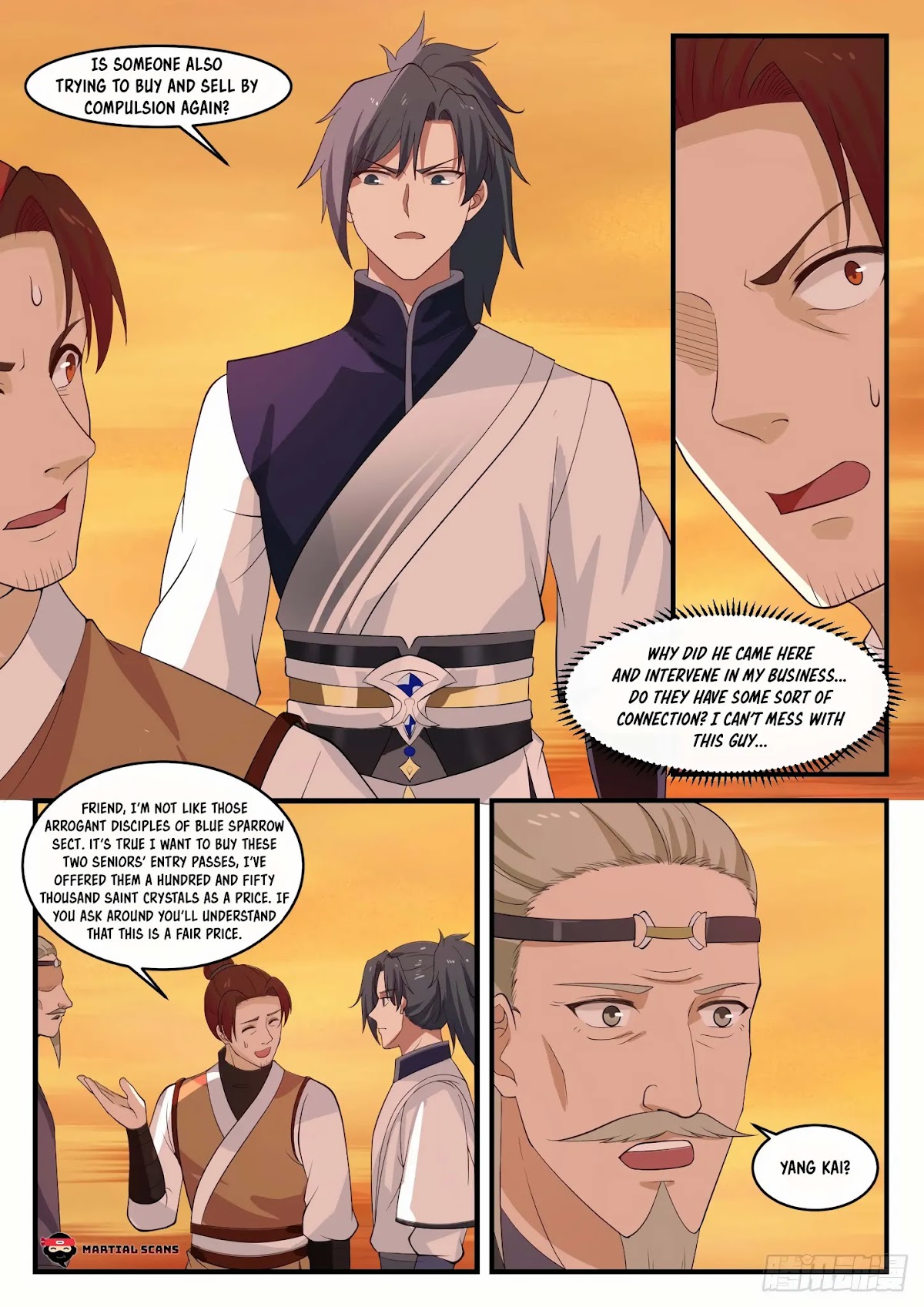 Martial Peak Chapter 1072 page 7 - Chapter 1072: Is Someone Also Trying To Buy And Sell by Compulsion?