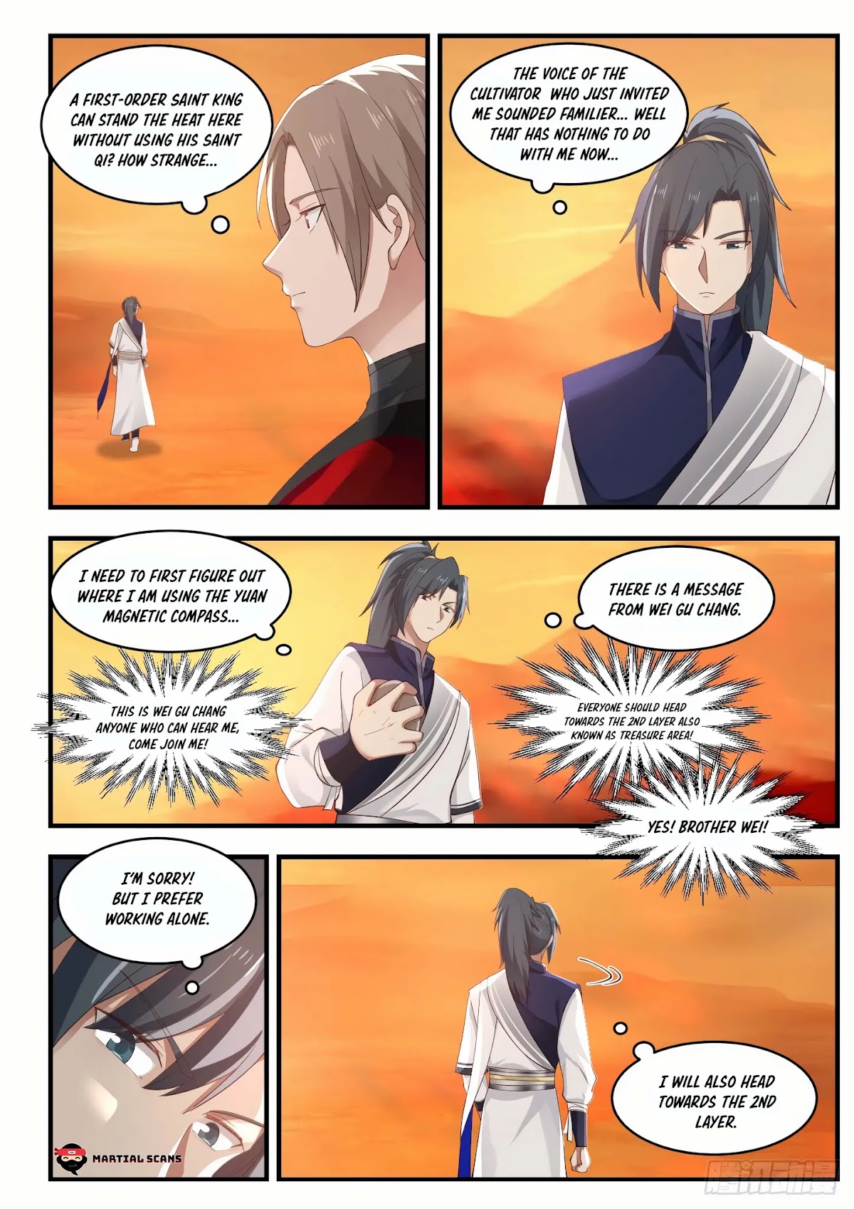 Martial Peak Chapter 1074 page 9 - Chapter 1074: Those who are skilled like to adventure alone!