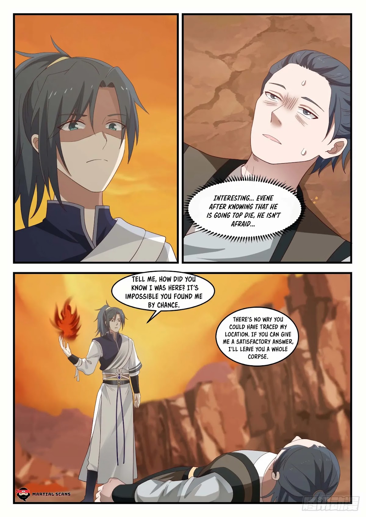 Martial Peak Chapter 1082 page 3 - Chapter 1082: Flowing Flame Flying Fire