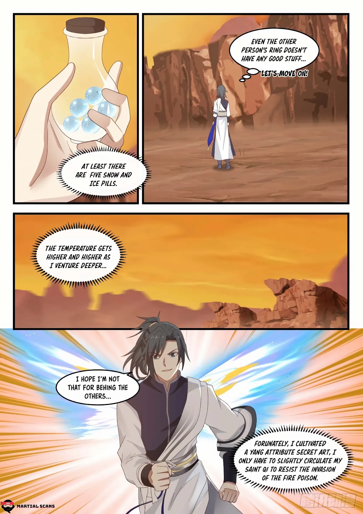 Martial Peak Chapter 1082 page 7 - Chapter 1082: Flowing Flame Flying Fire