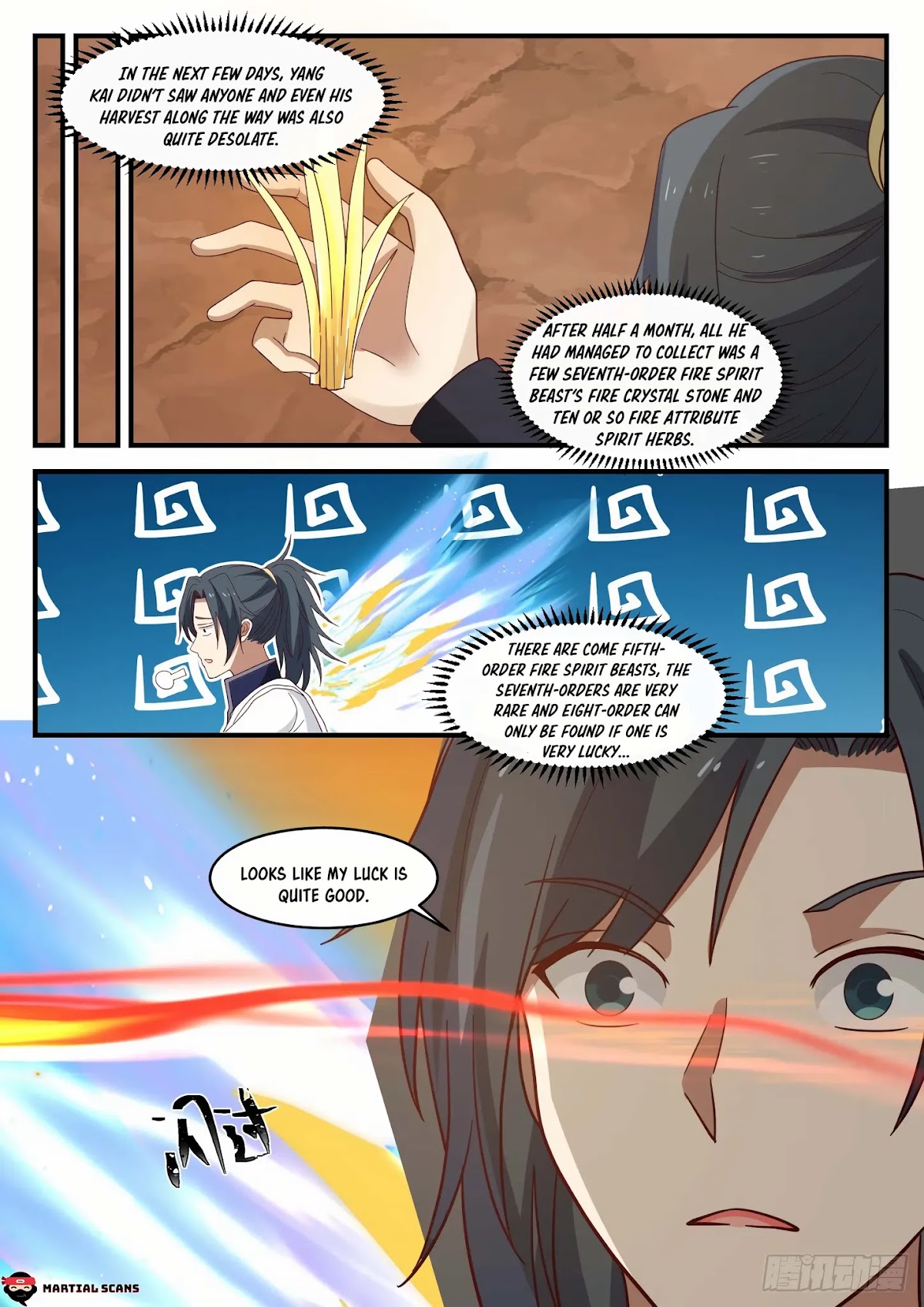 Martial Peak Chapter 1082 page 8 - Chapter 1082: Flowing Flame Flying Fire