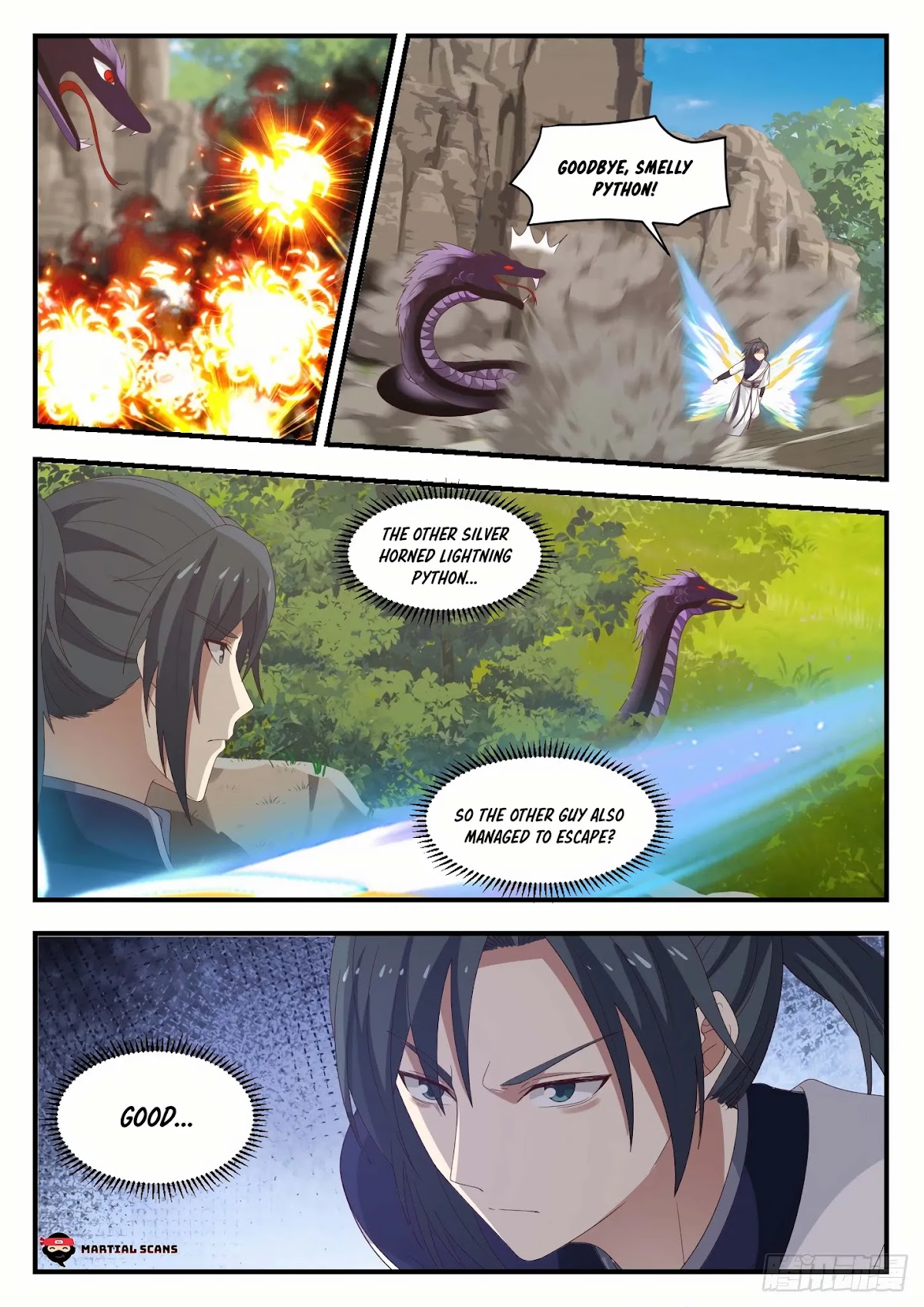 Martial Peak Chapter 1089 page 11 - Chapter 1089: Silver Horned Lightning Python