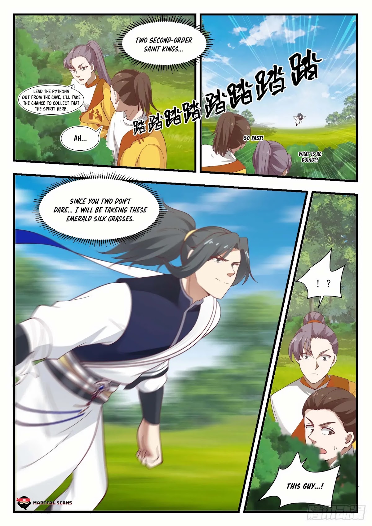 Martial Peak Chapter 1089 page 3 - Chapter 1089: Silver Horned Lightning Python