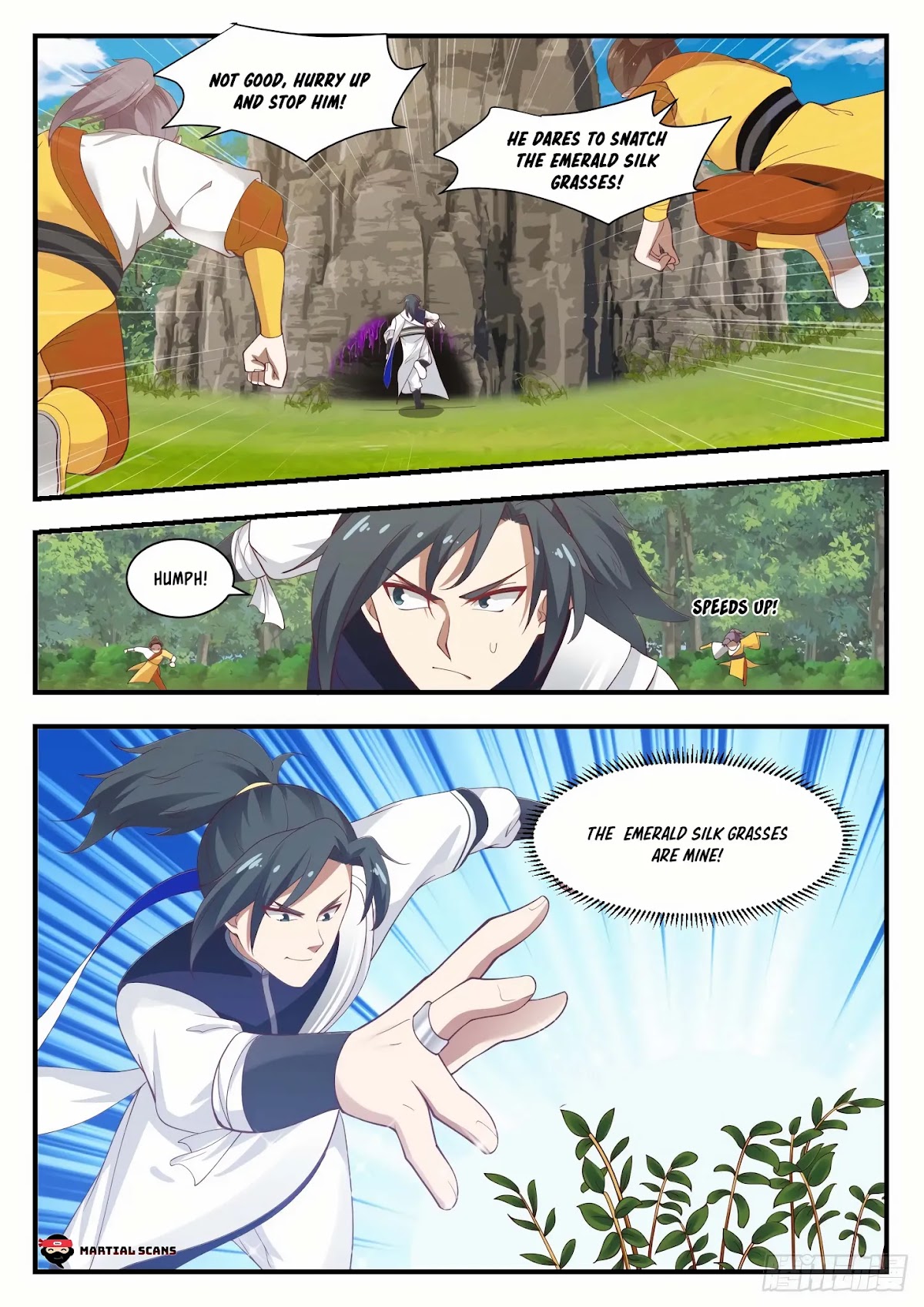 Martial Peak Chapter 1089 page 4 - Chapter 1089: Silver Horned Lightning Python