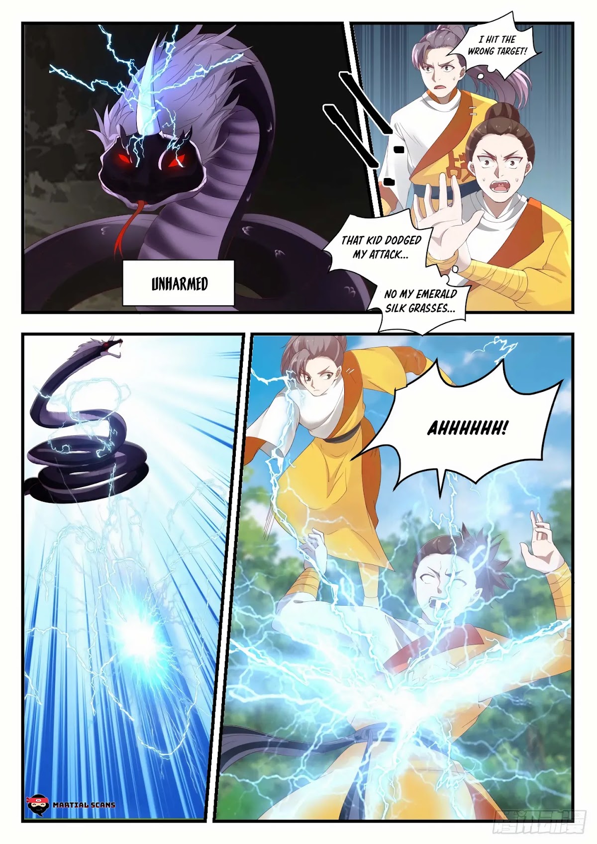 Martial Peak Chapter 1089 page 7 - Chapter 1089: Silver Horned Lightning Python