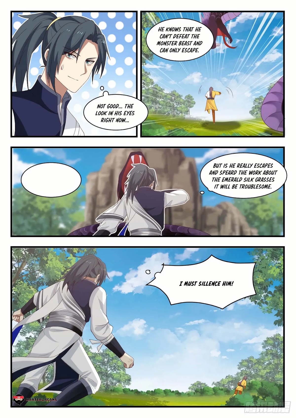 Martial Peak Chapter 1089 page 9 - Chapter 1089: Silver Horned Lightning Python