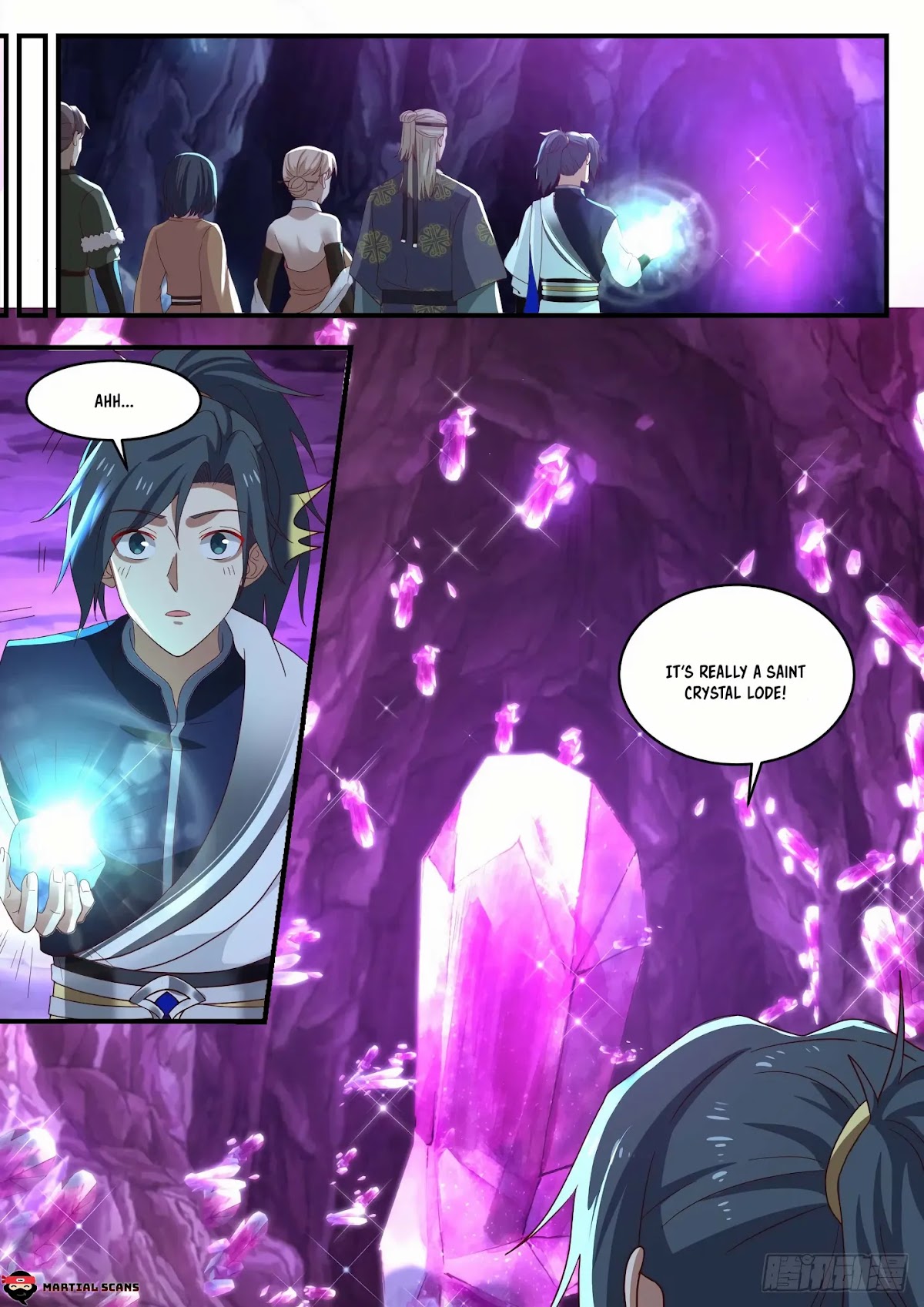 Martial Peak Chapter 1100 page 10 - Chapter 1100: Saint Crystal Lode