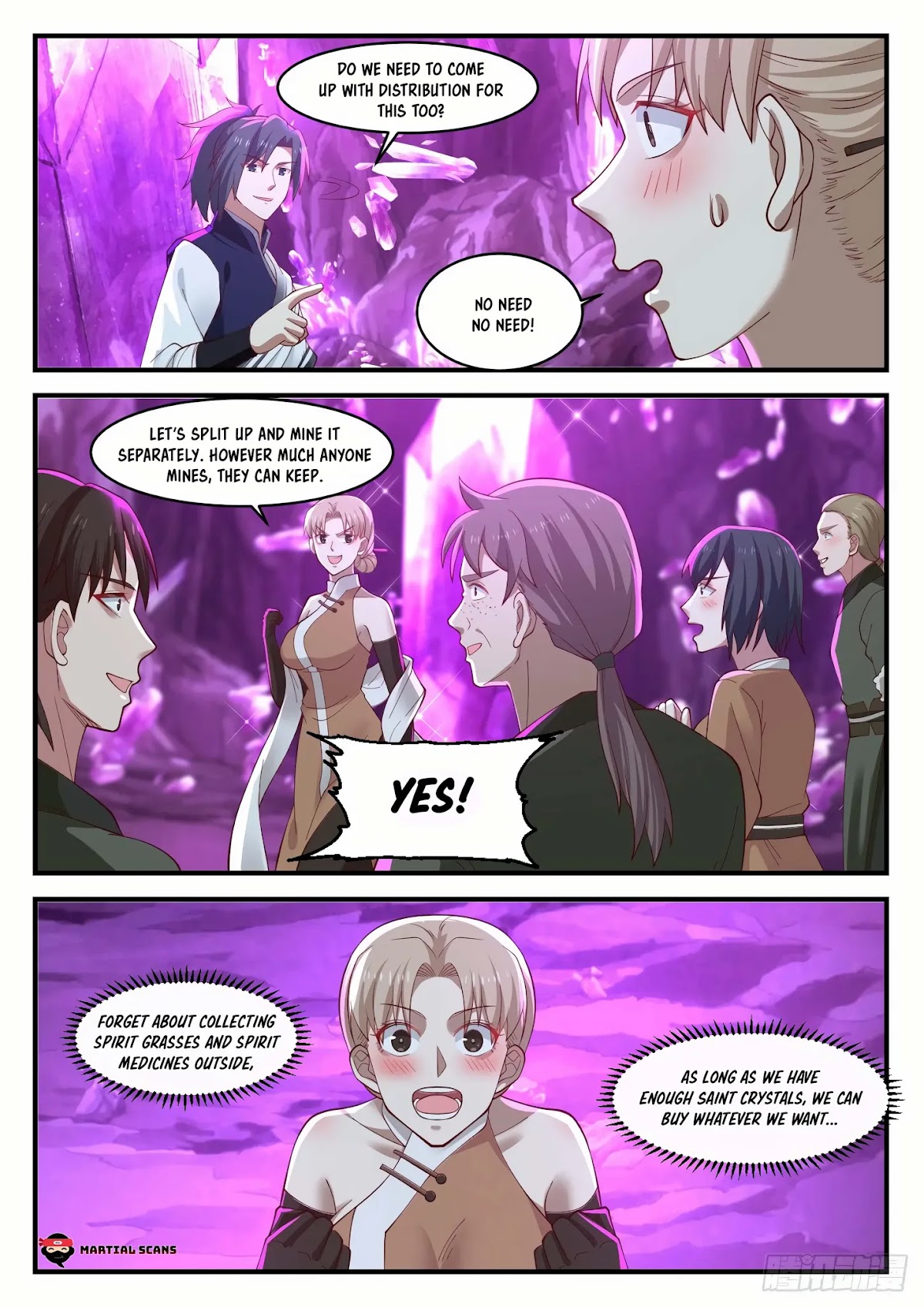 Martial Peak Chapter 1100 page 12 - Chapter 1100: Saint Crystal Lode