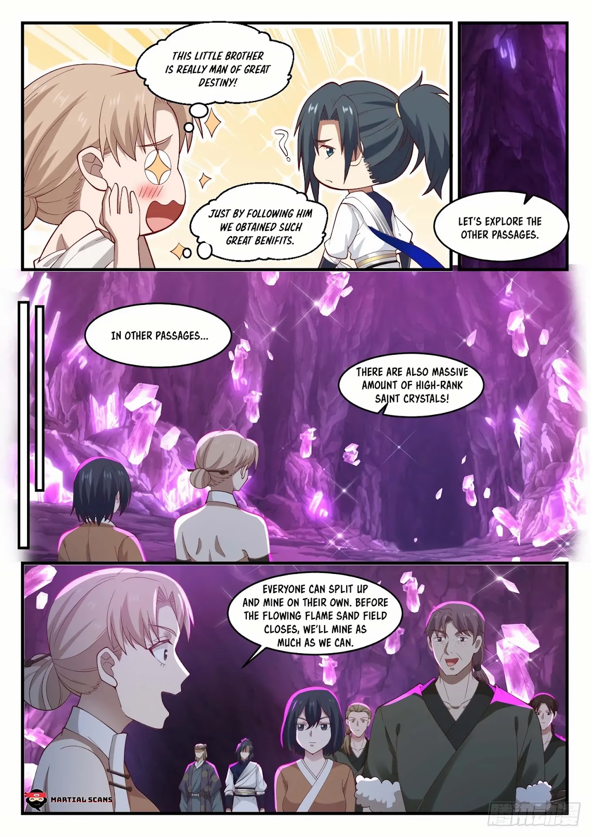 Martial Peak Chapter 1100 page 13 - Chapter 1100: Saint Crystal Lode