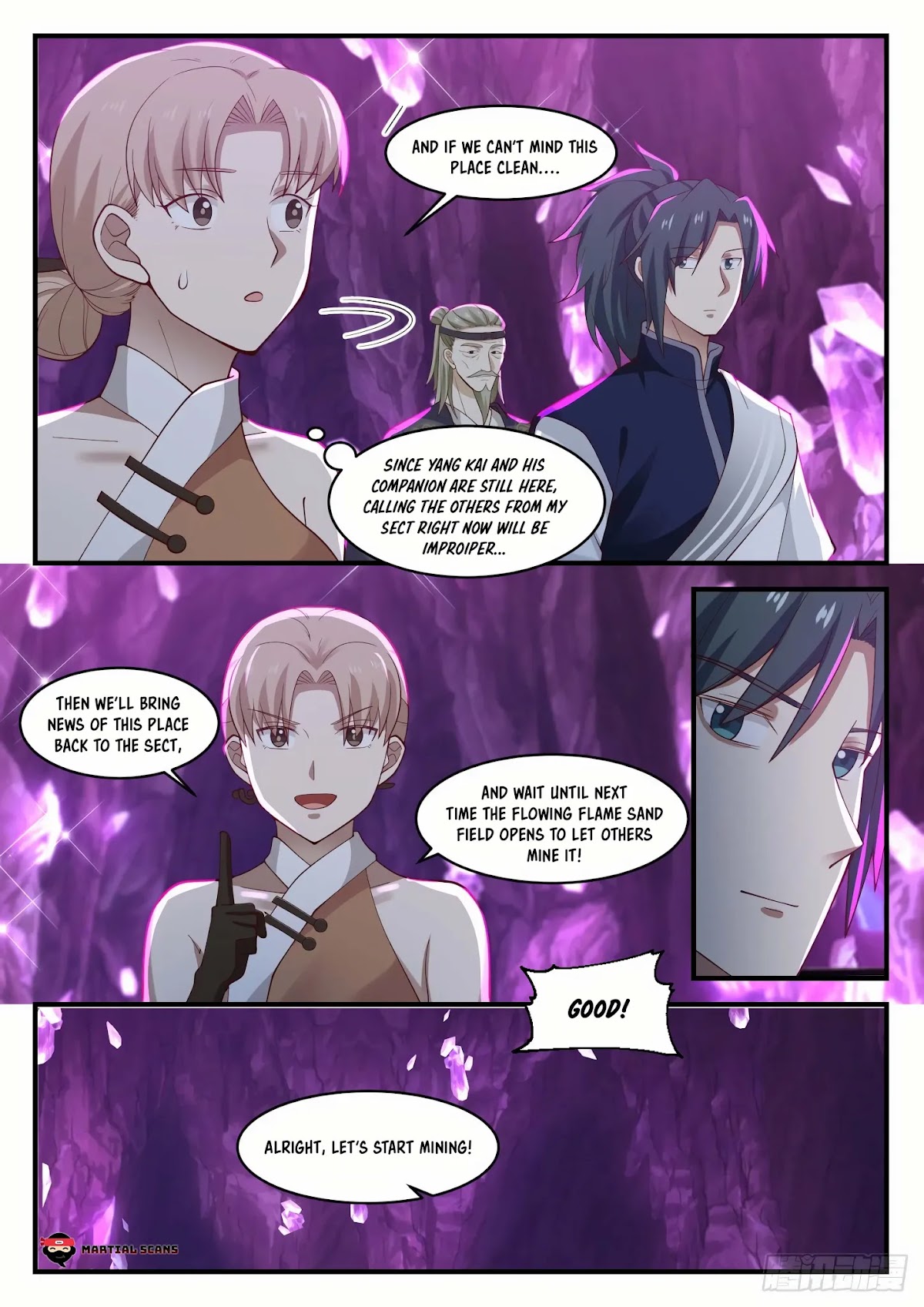 Martial Peak Chapter 1100 page 14 - Chapter 1100: Saint Crystal Lode