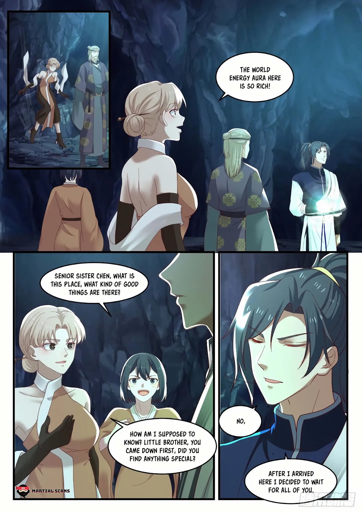 Martial Peak Chapter 1100 page 7 - Chapter 1100: Saint Crystal Lode