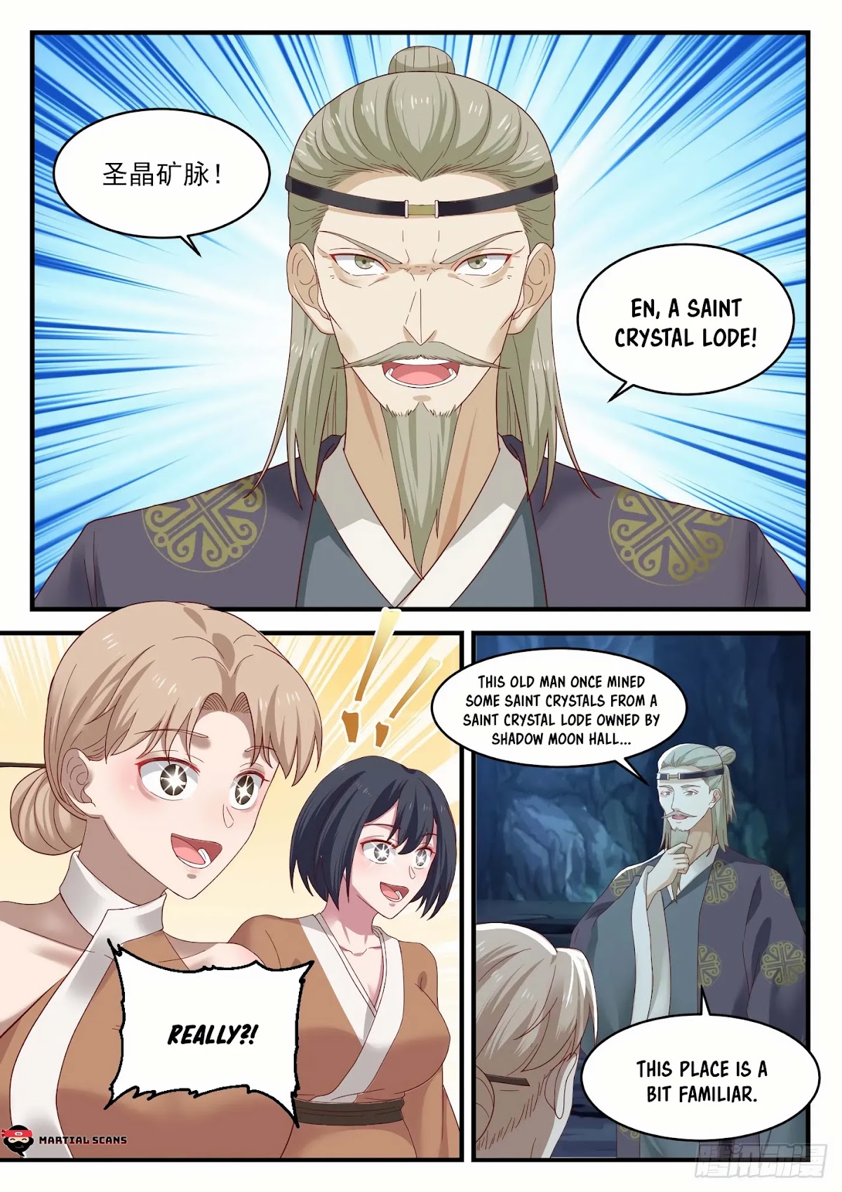 Martial Peak Chapter 1100 page 9 - Chapter 1100: Saint Crystal Lode