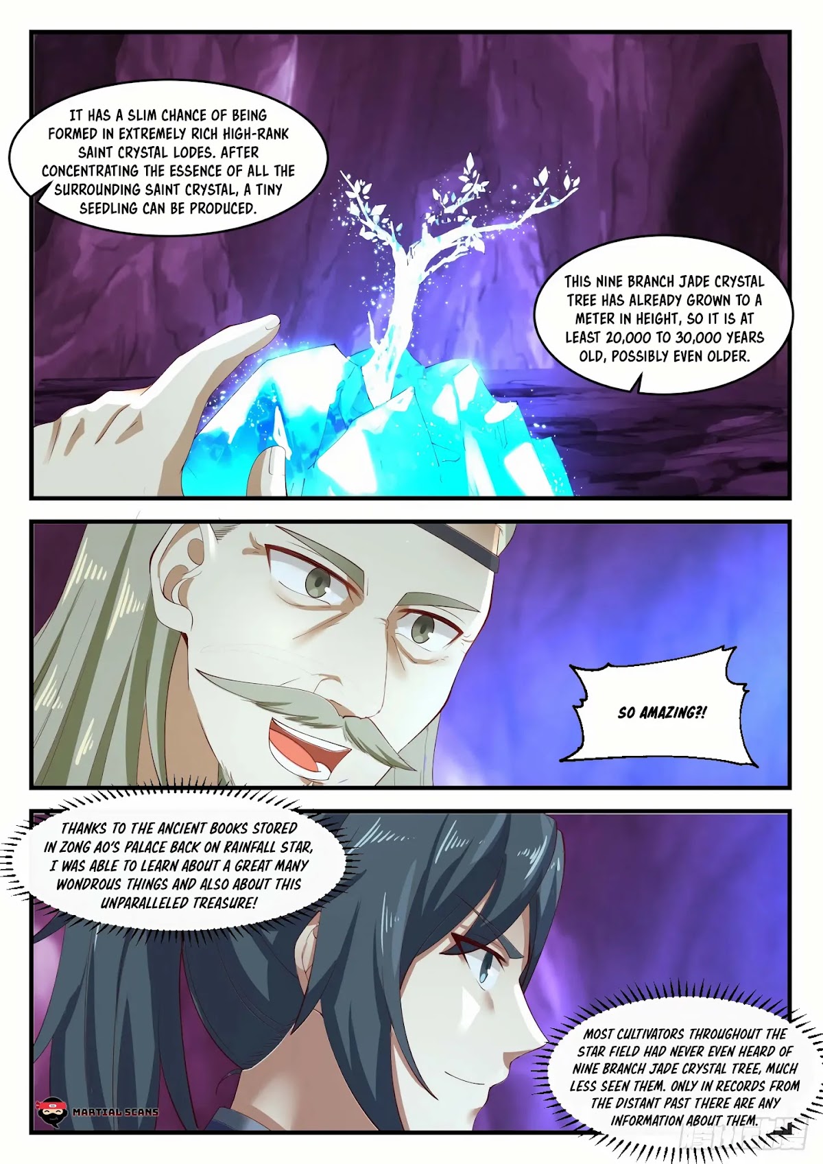 Martial Peak Chapter 1101 page 10 - Chapter 1101: Nine Branch Jade Crystal Tree