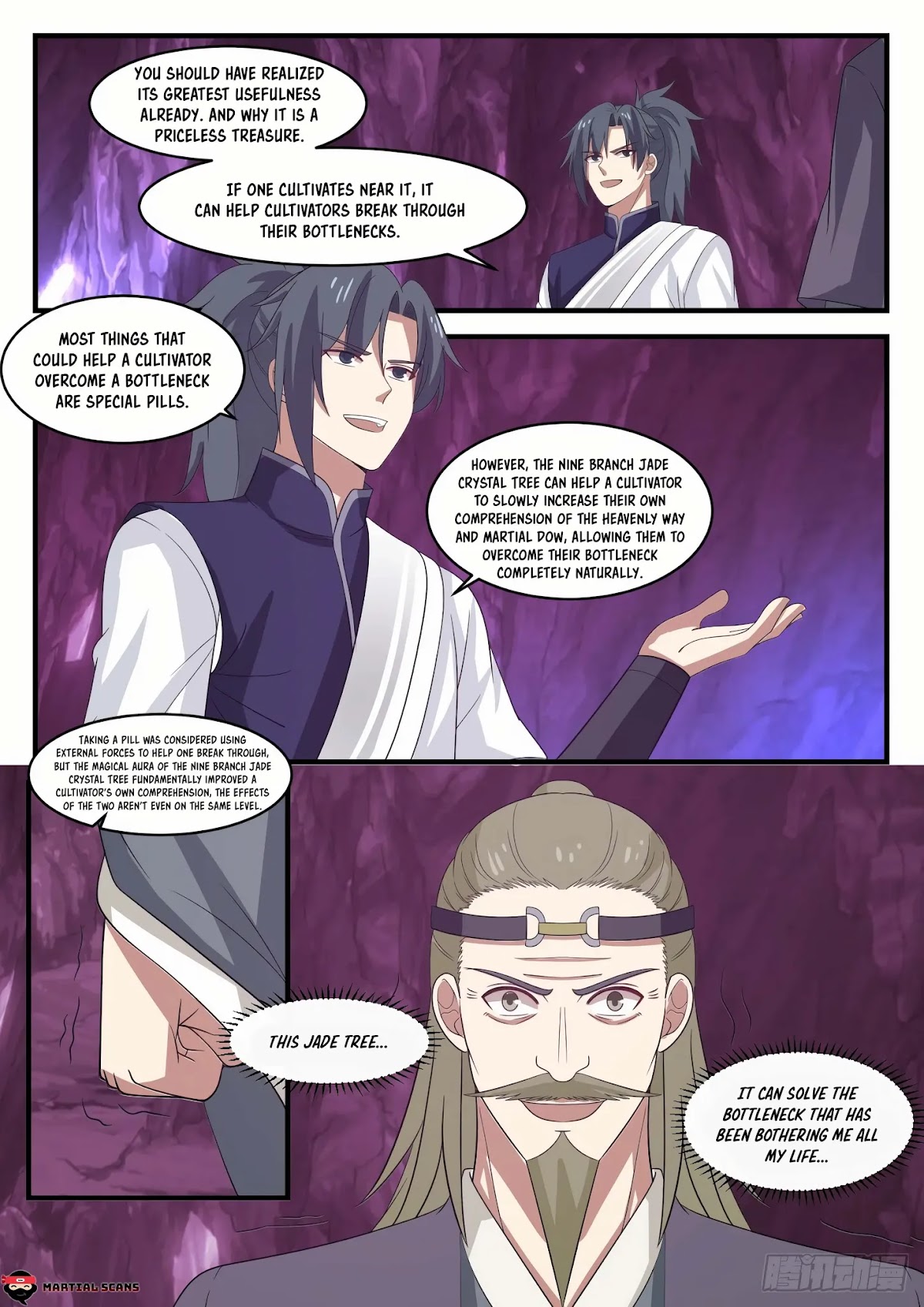 Martial Peak Chapter 1101 page 12 - Chapter 1101: Nine Branch Jade Crystal Tree