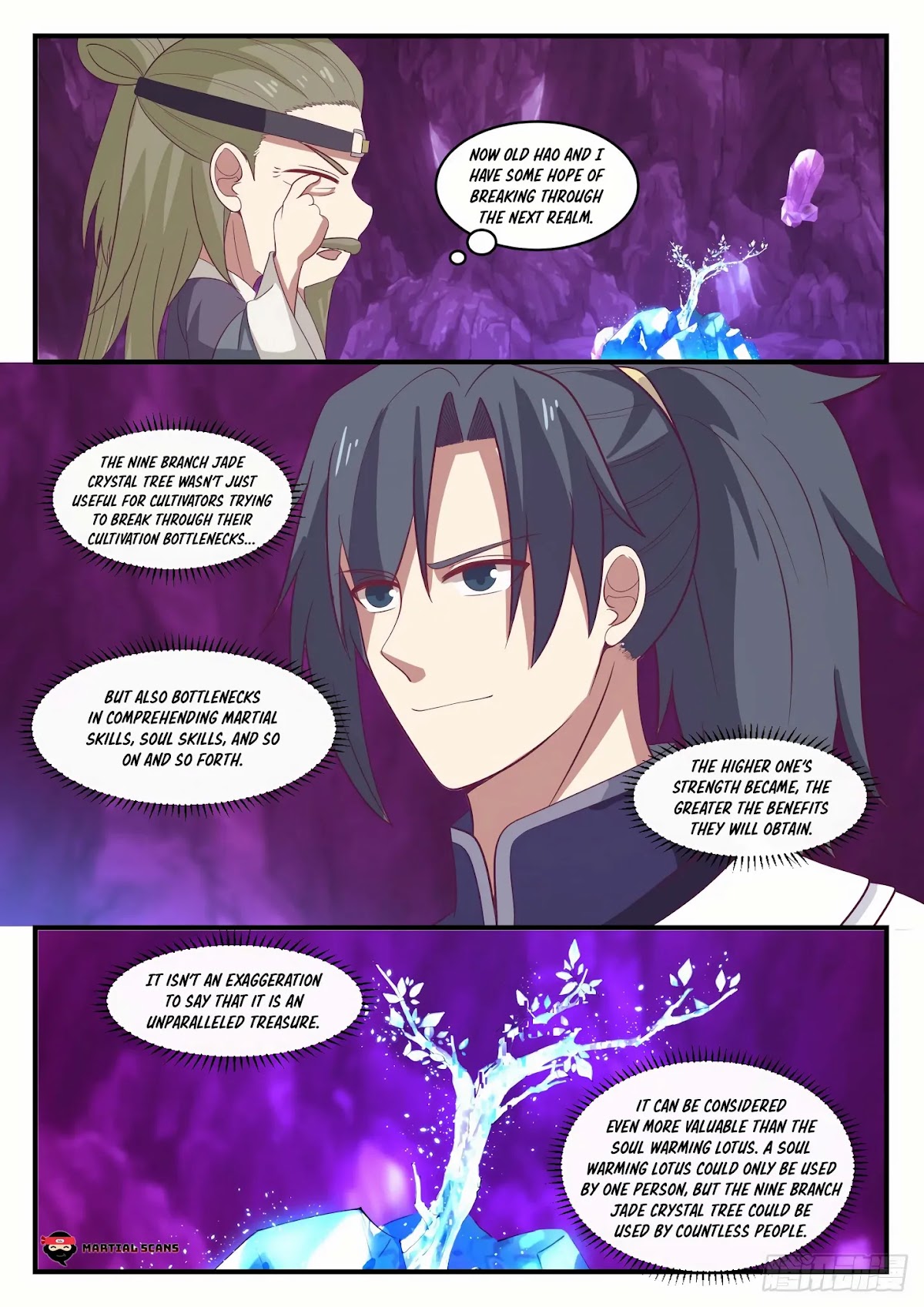 Martial Peak Chapter 1101 page 13 - Chapter 1101: Nine Branch Jade Crystal Tree