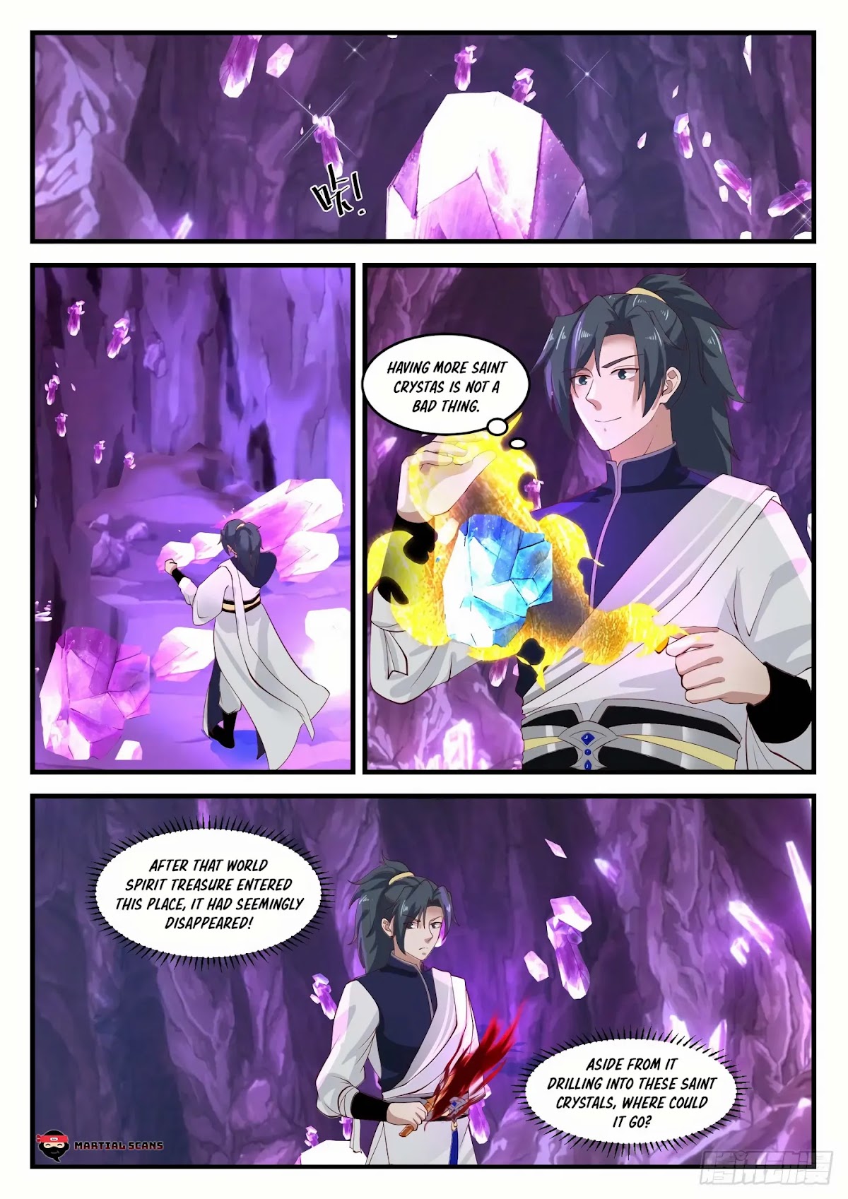 Martial Peak Chapter 1101 page 3 - Chapter 1101: Nine Branch Jade Crystal Tree