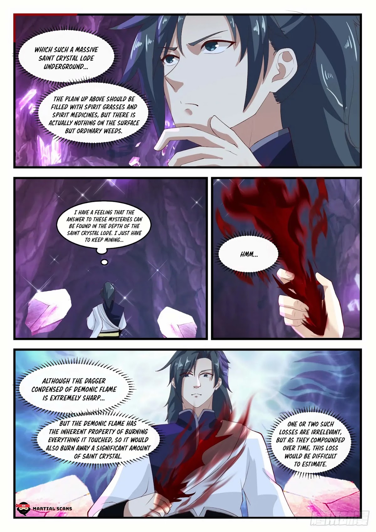 Martial Peak Chapter 1101 page 4 - Chapter 1101: Nine Branch Jade Crystal Tree