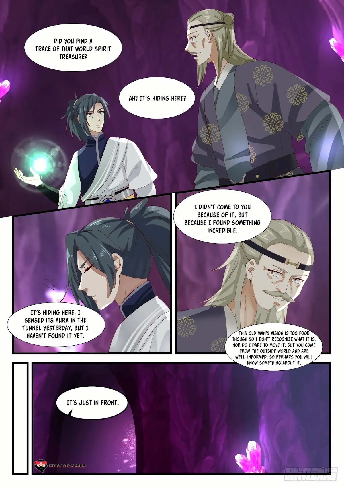 Martial Peak Chapter 1101 page 7 - Chapter 1101: Nine Branch Jade Crystal Tree