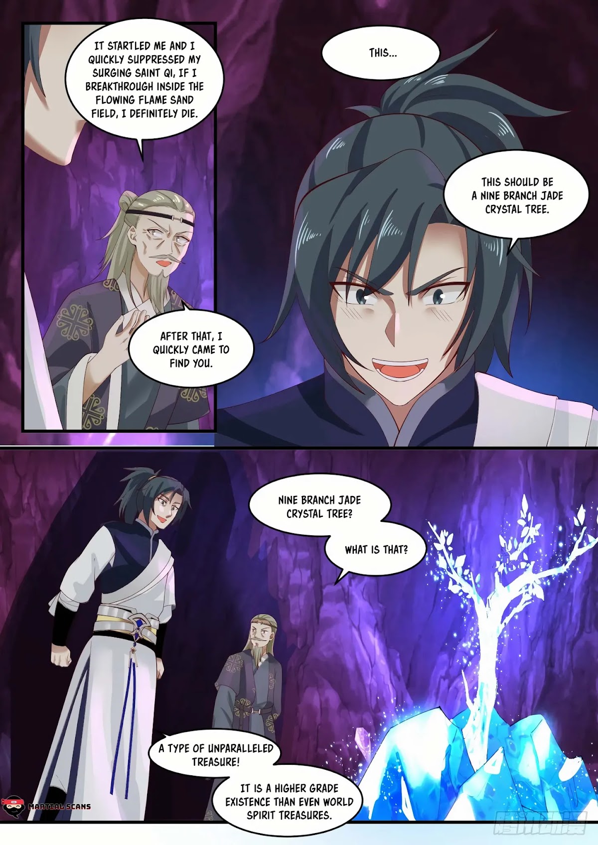 Martial Peak Chapter 1101 page 9 - Chapter 1101: Nine Branch Jade Crystal Tree