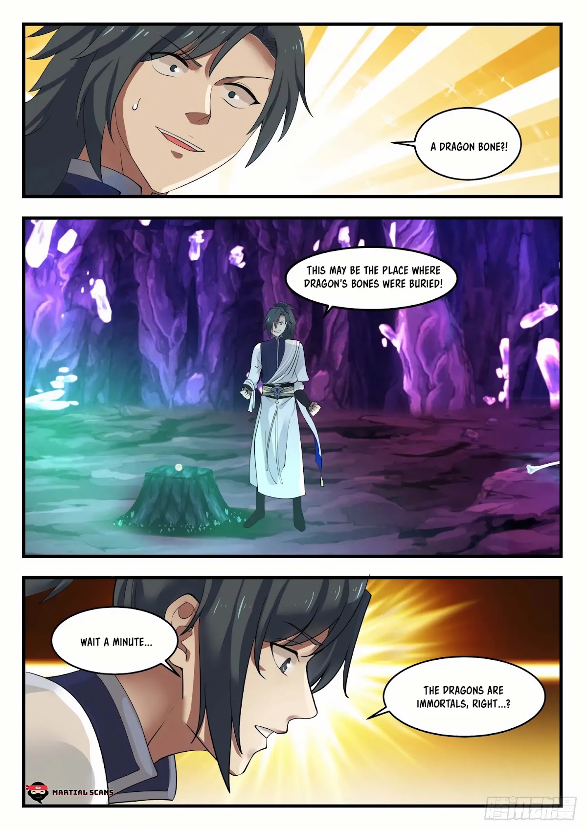 Martial Peak Chapter 1102 page 13 - Chapter 1102: Dragon Bone?