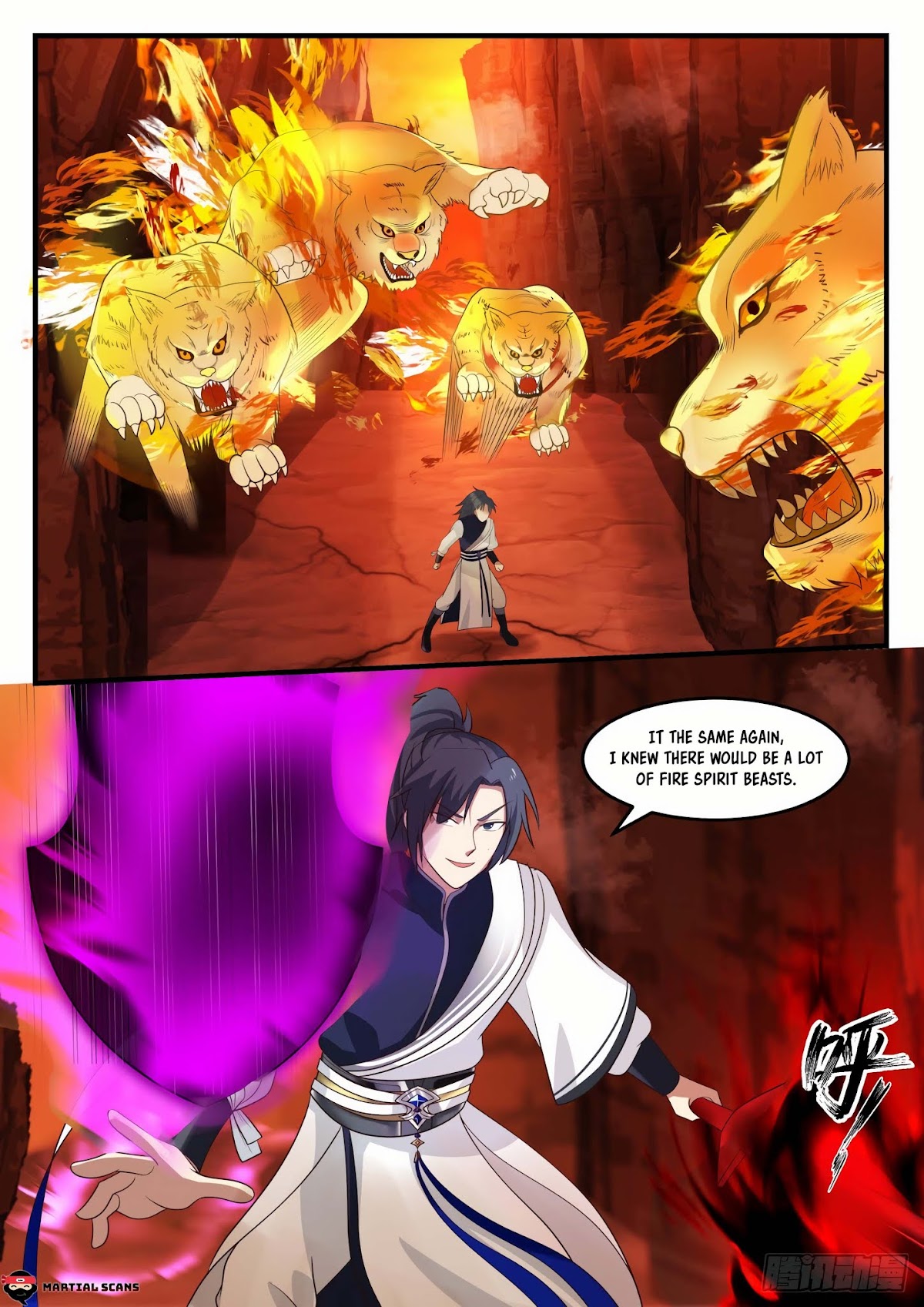 Martial Peak Chapter 1105 page 4 - Chapter 1105: Familier Routine