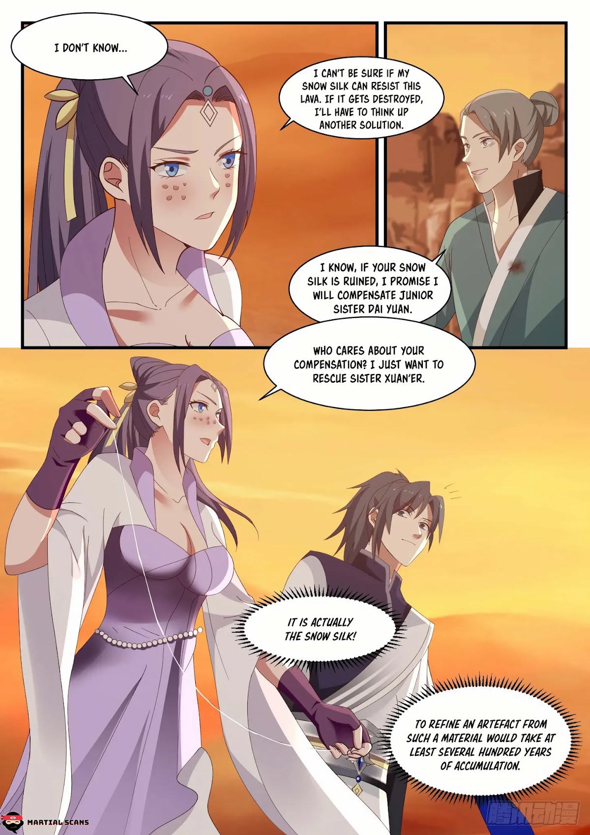 Martial Peak Chapter 1116 page 8 - Chapter 1116: Snow Silk