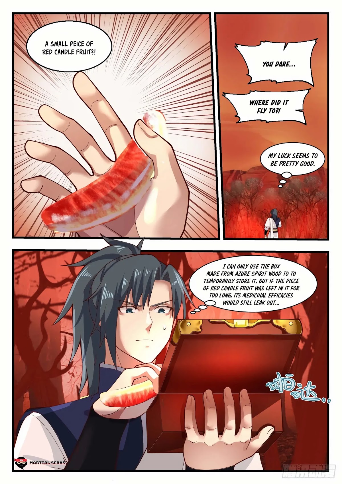 Martial Peak Chapter 1131 page 10 - Chapter 1131: Luck Falling from The Sky