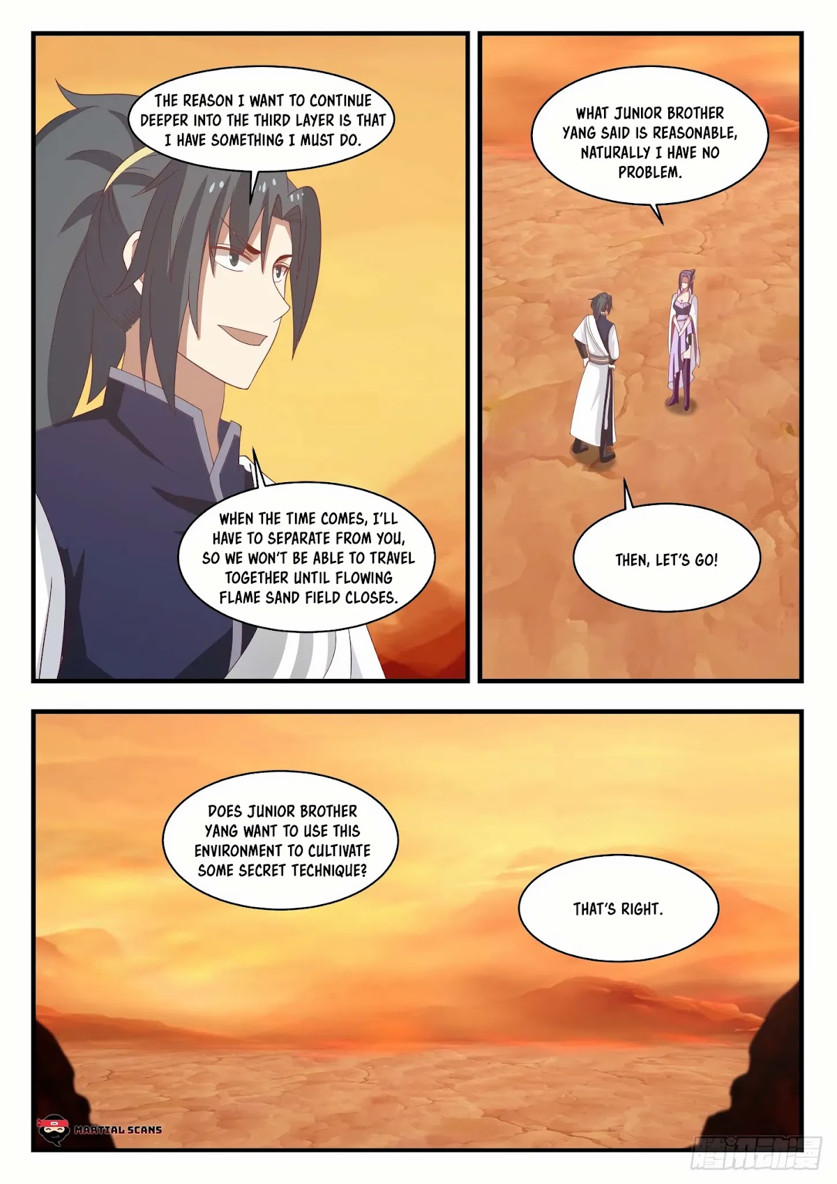 Martial Peak Chapter 1133 page 14 - Chapter 1133: Go Together