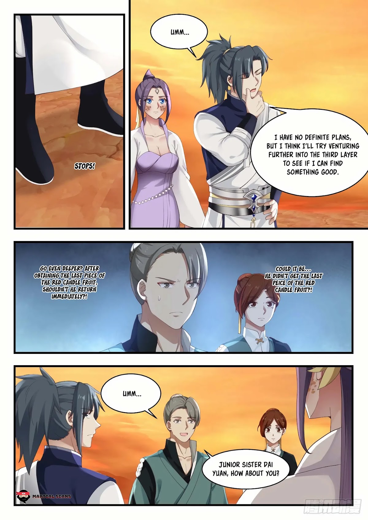 Martial Peak Chapter 1133 page 9 - Chapter 1133: Go Together
