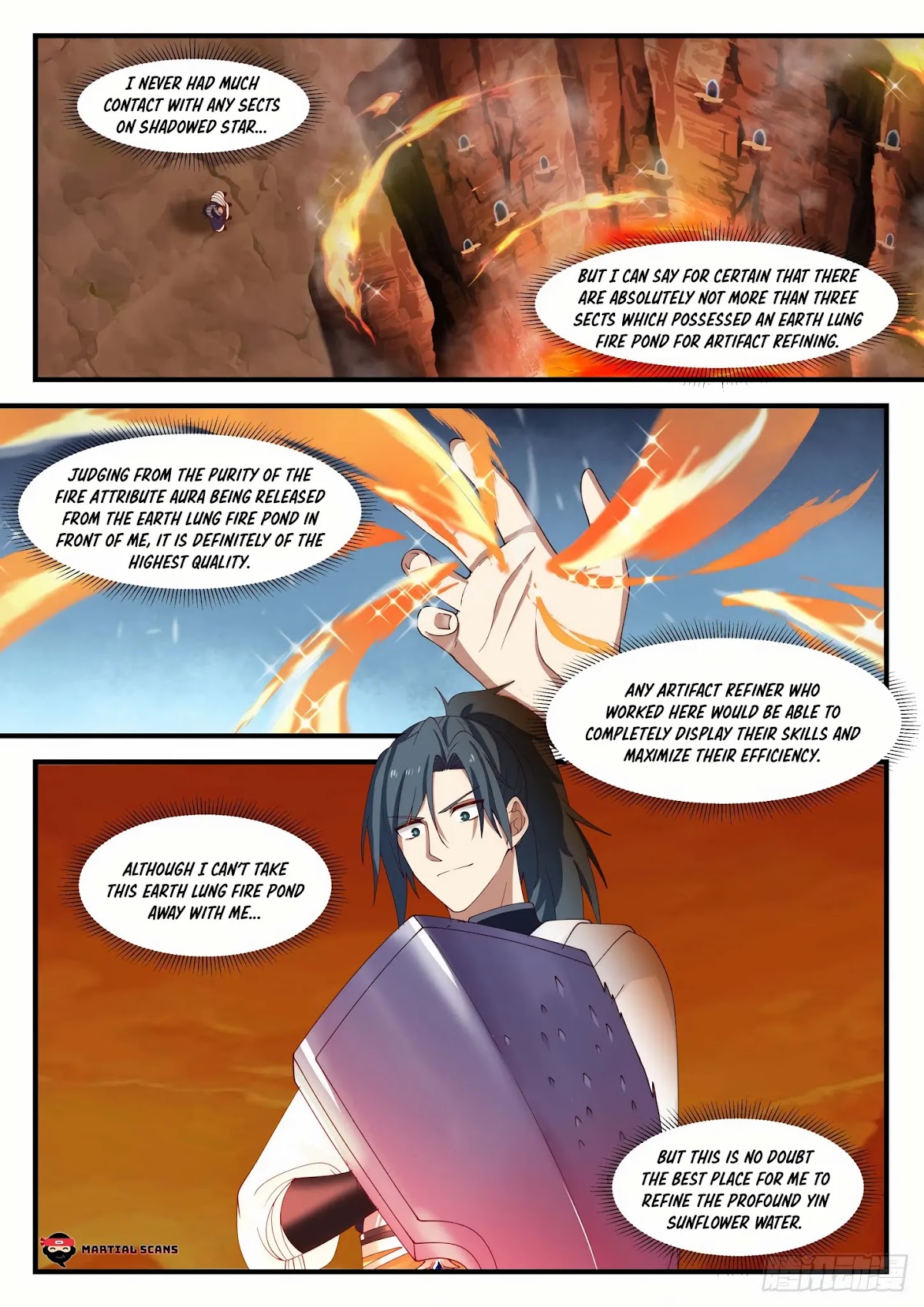 Martial Peak Chapter 1138 page 3 - Chapter 1138: Earth Lung Fire Pond