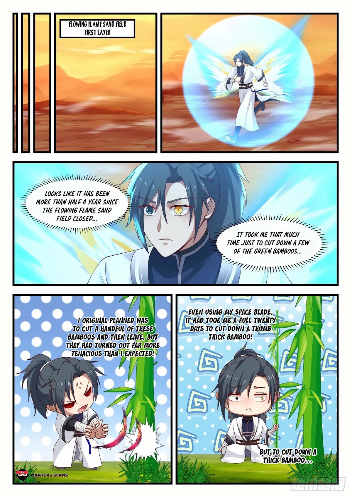 Martial Peak Chapter 1151 page 10 - Chapter 1151: Flowing Flame Sand Field closed