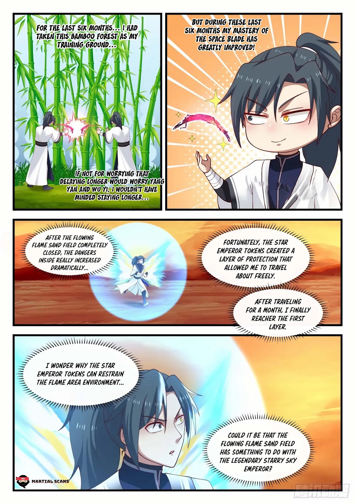 Martial Peak Chapter 1151 page 11 - Chapter 1151: Flowing Flame Sand Field closed