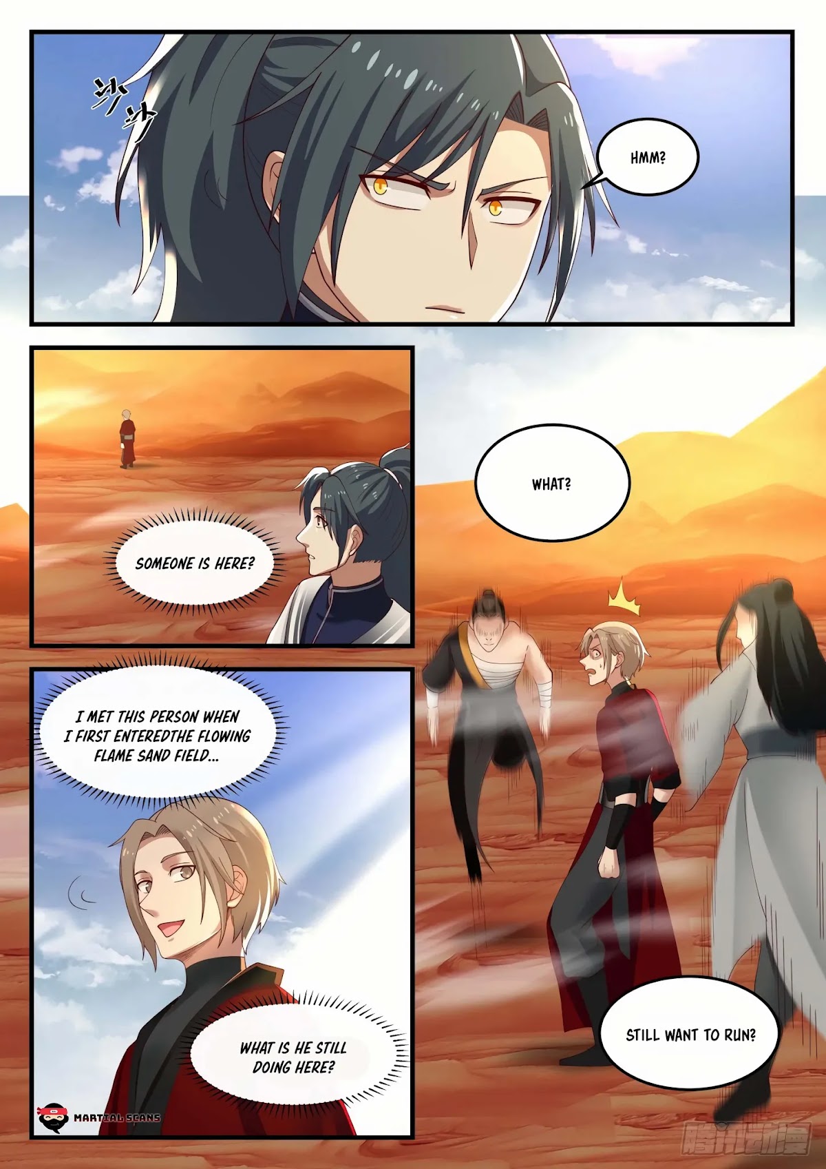 Martial Peak Chapter 1151 page 13 - Chapter 1151: Flowing Flame Sand Field closed