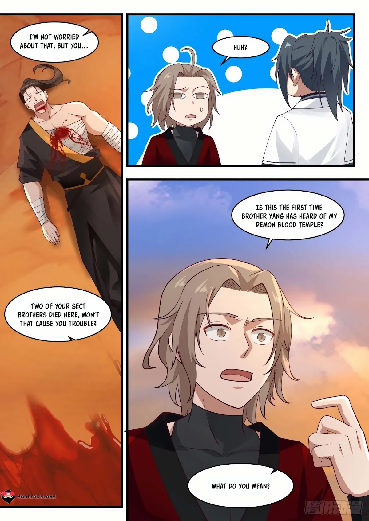 Martial Peak Chapter 1155 page 10 - Chapter 1155: Demon Blood Thread Technique