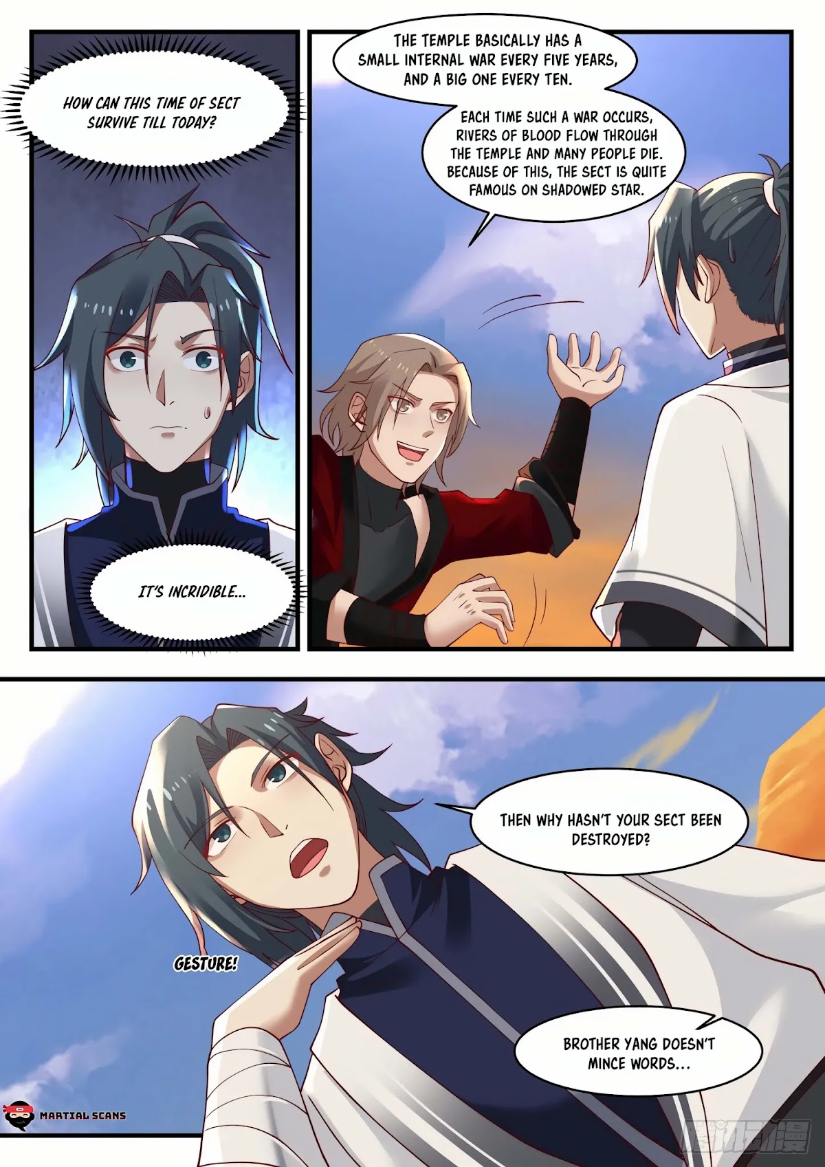 Martial Peak Chapter 1155 page 12 - Chapter 1155: Demon Blood Thread Technique