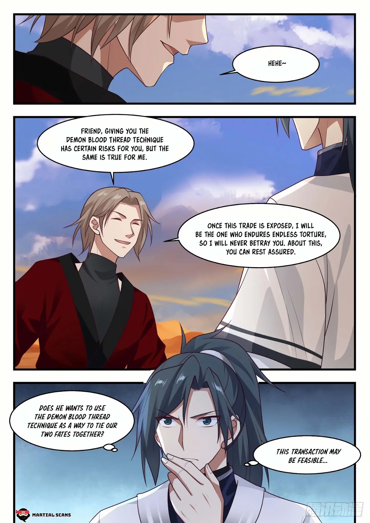 Martial Peak Chapter 1155 page 3 - Chapter 1155: Demon Blood Thread Technique