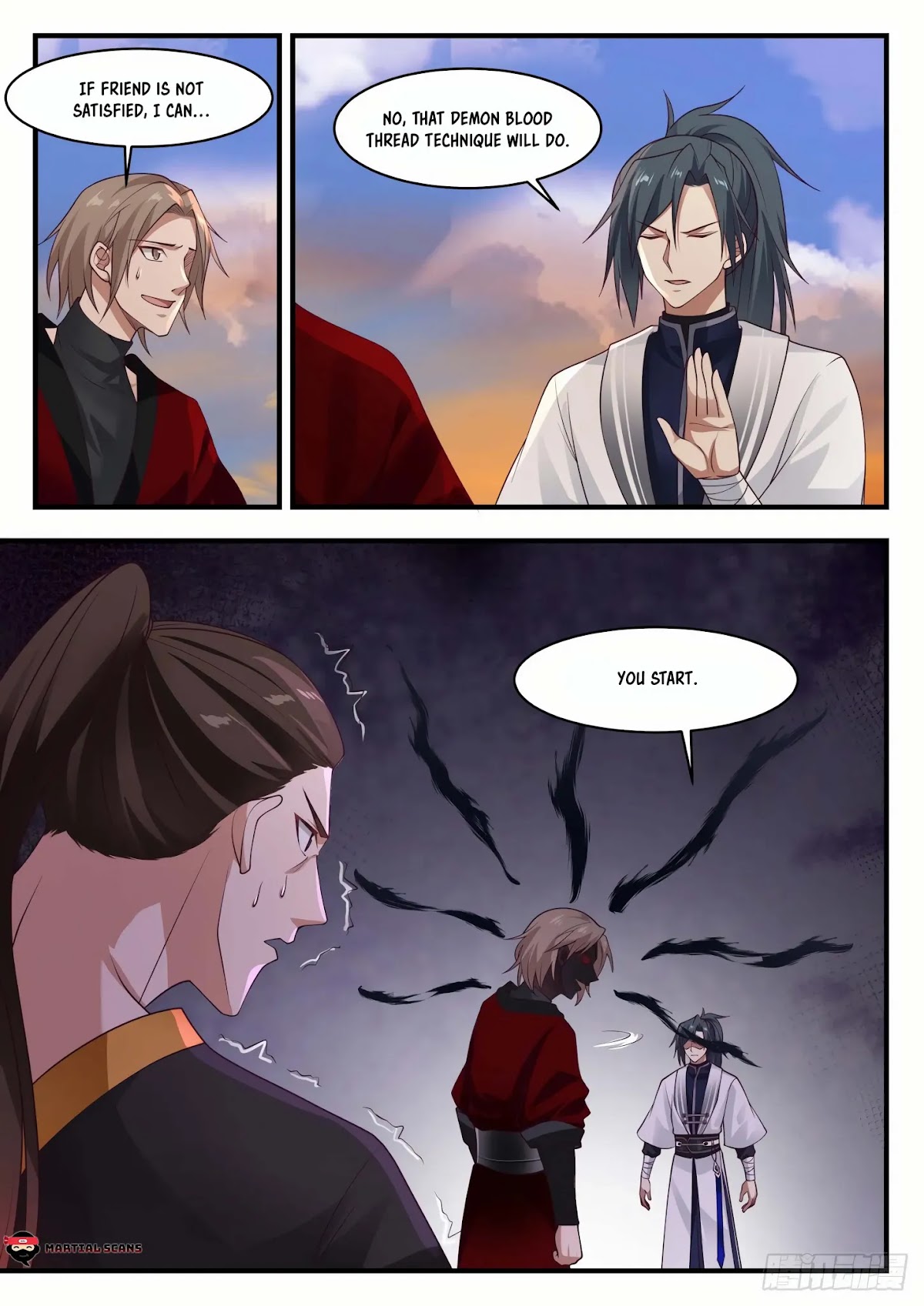 Martial Peak Chapter 1155 page 4 - Chapter 1155: Demon Blood Thread Technique