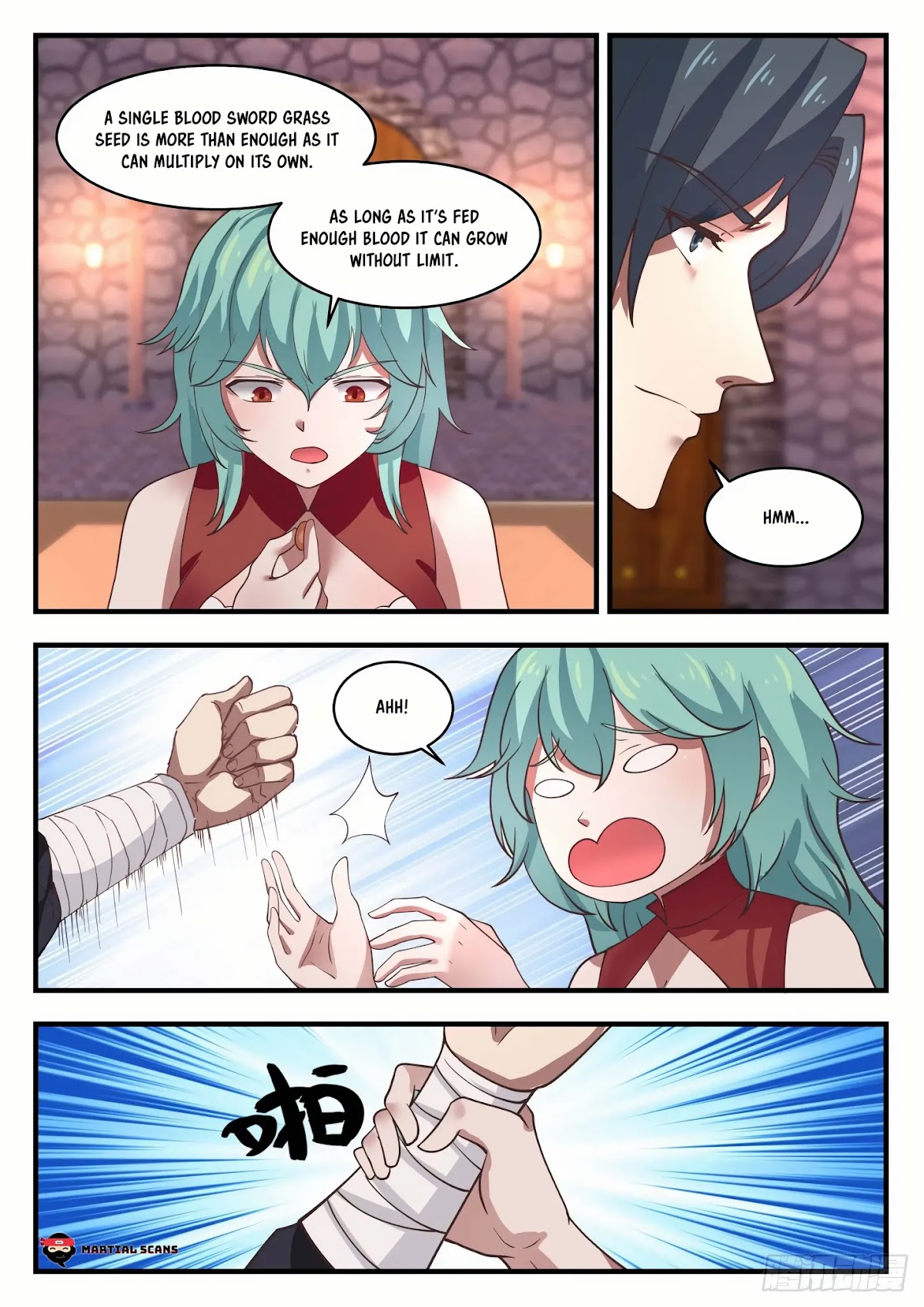 Martial Peak Chapter 1160 page 10 - Chapter 1160: Blood Sword Grass Seed